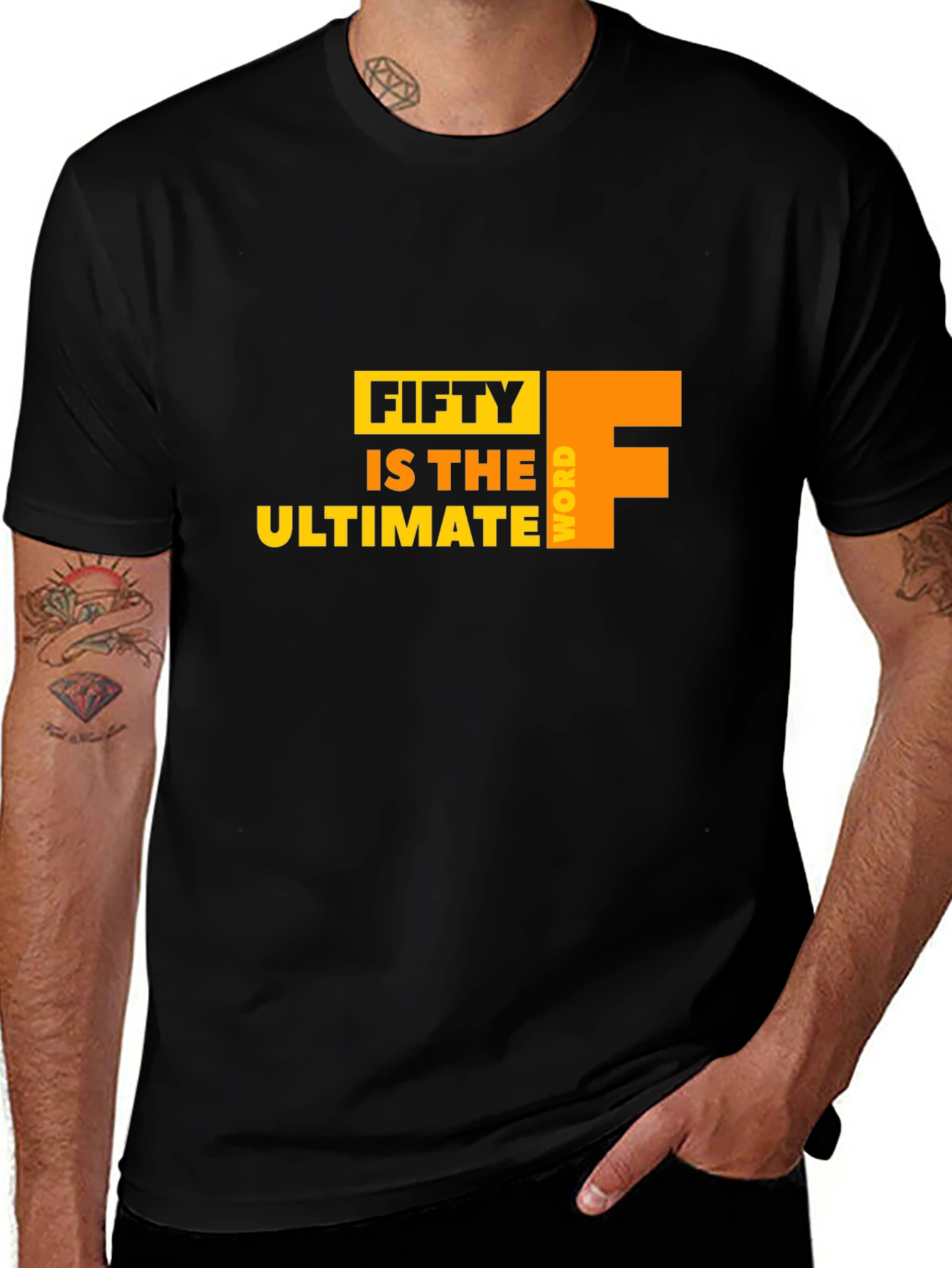 Variant 22 of Fifty is the Ultimate F Word Graphic Tee