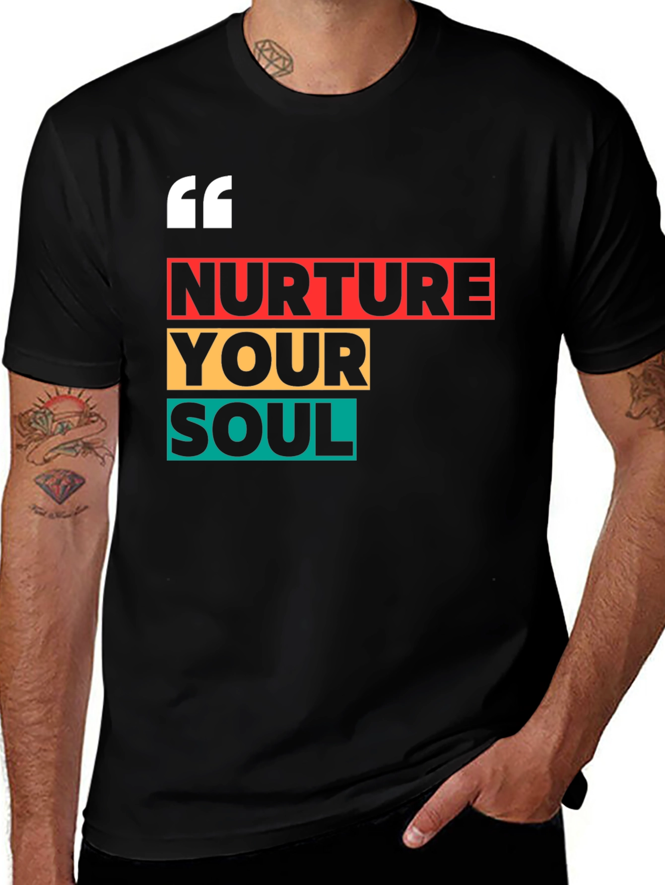 Variant 15 of Nurture Your Soul Graphic T-Shirt