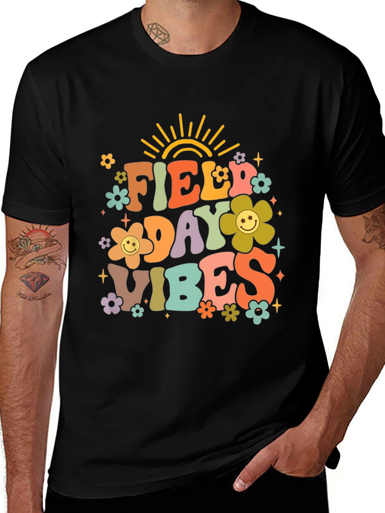 Variant 9 of Field Day Vibes Graphic T-Shirt