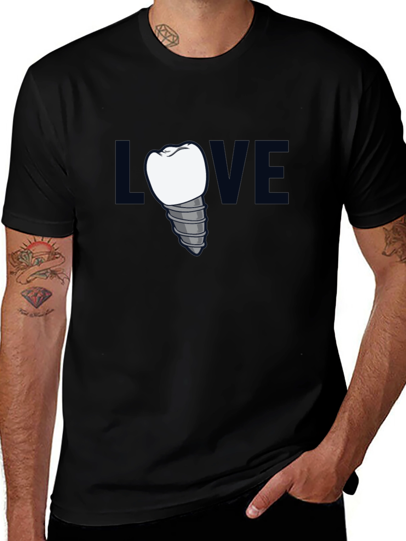 I Love Dental Implants T-Shirt