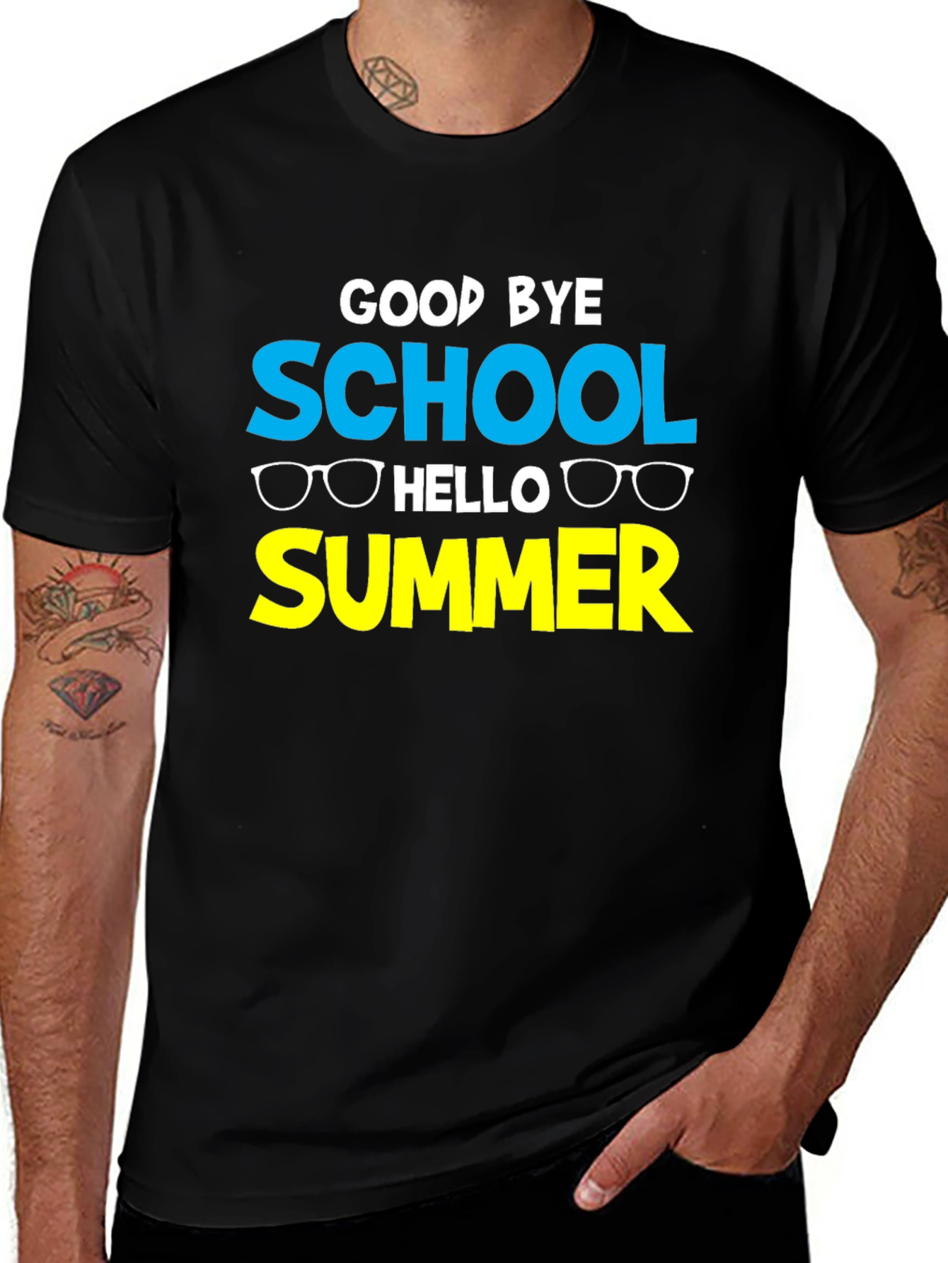 Variant 21 of Goodbye School Hello Summer T-Shirt