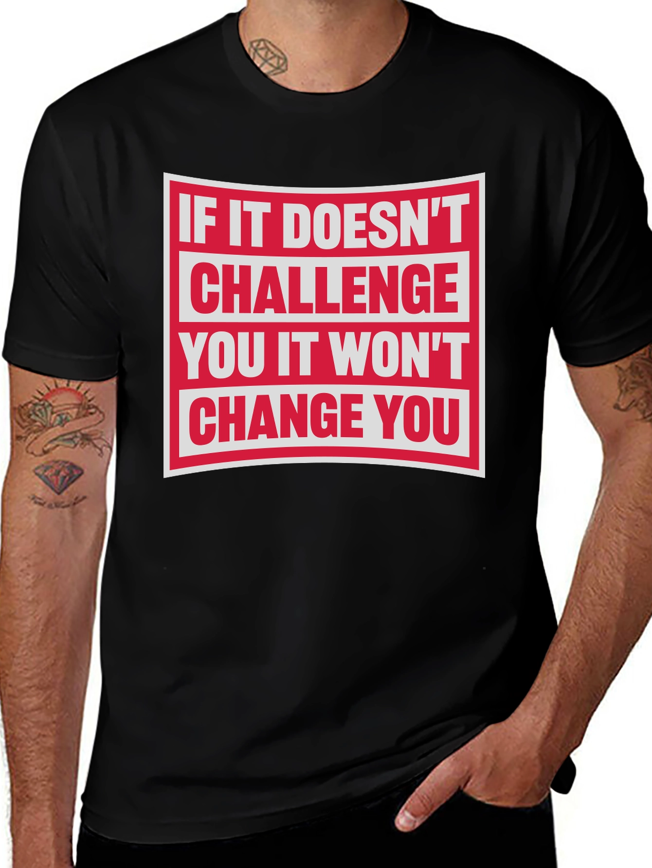Variant 2 of Challenge and Change T-Shirt