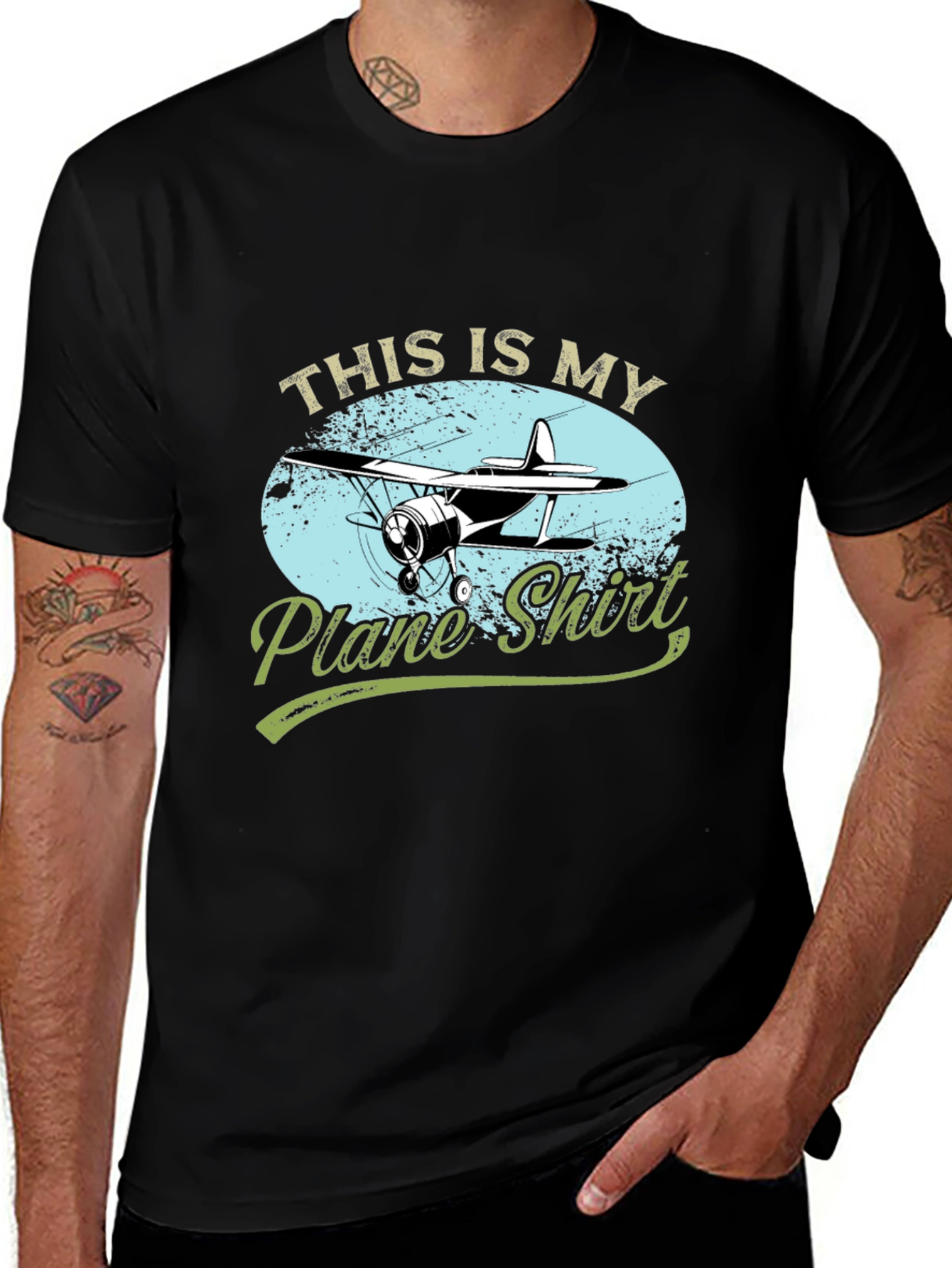 Variant 6 of This Is My Plane Shirt - Aviation T-Shirt