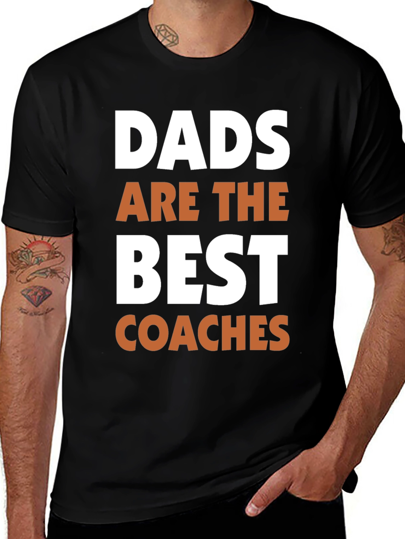 Variant 7 of Dads Are The Best Coaches T-Shirt
