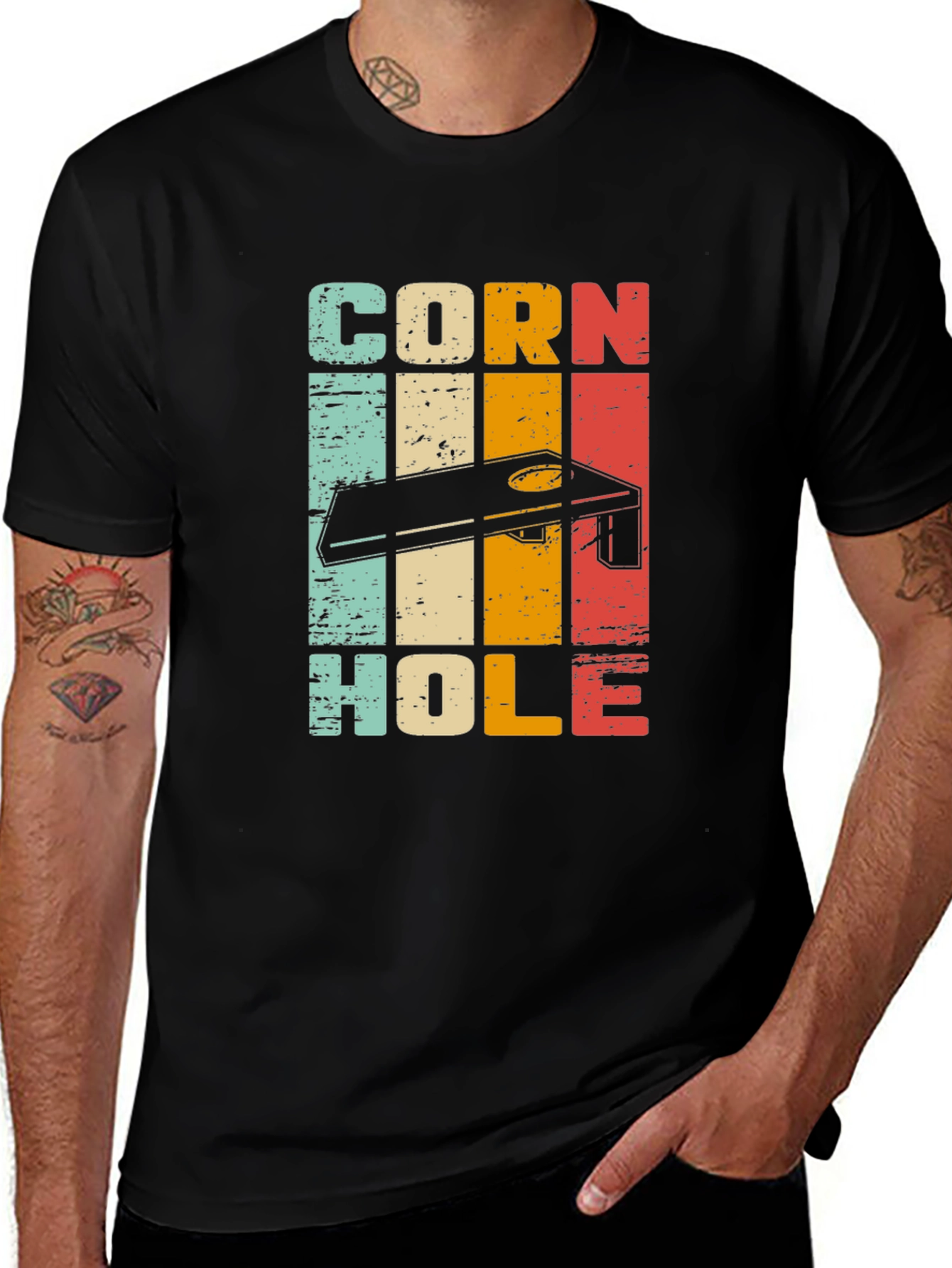 Vintage Cornhole T-Shirt - Game Day Ready