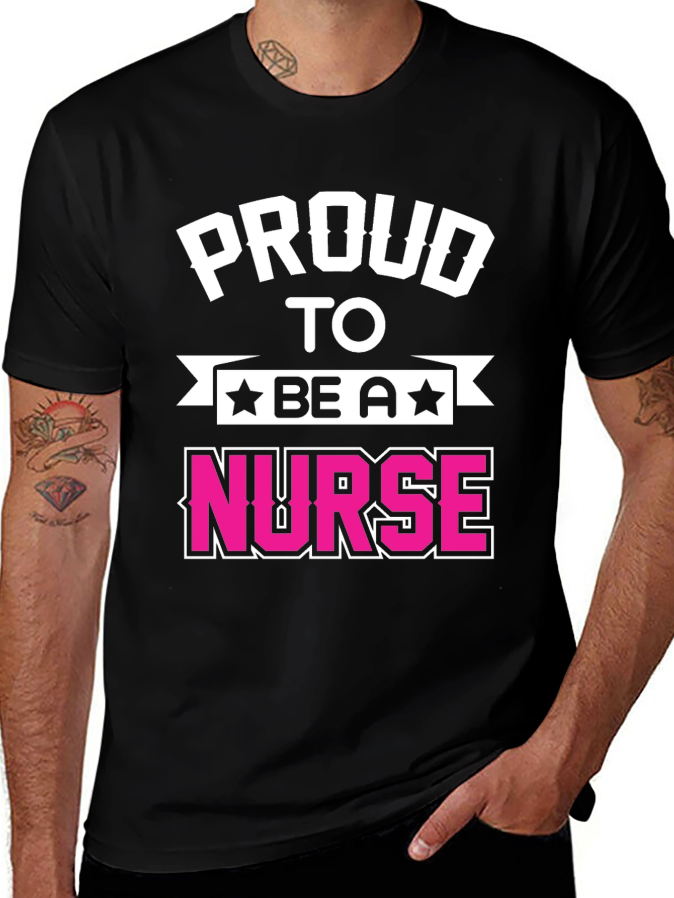 Variant 20 of Proud Nurse Graphic Tee