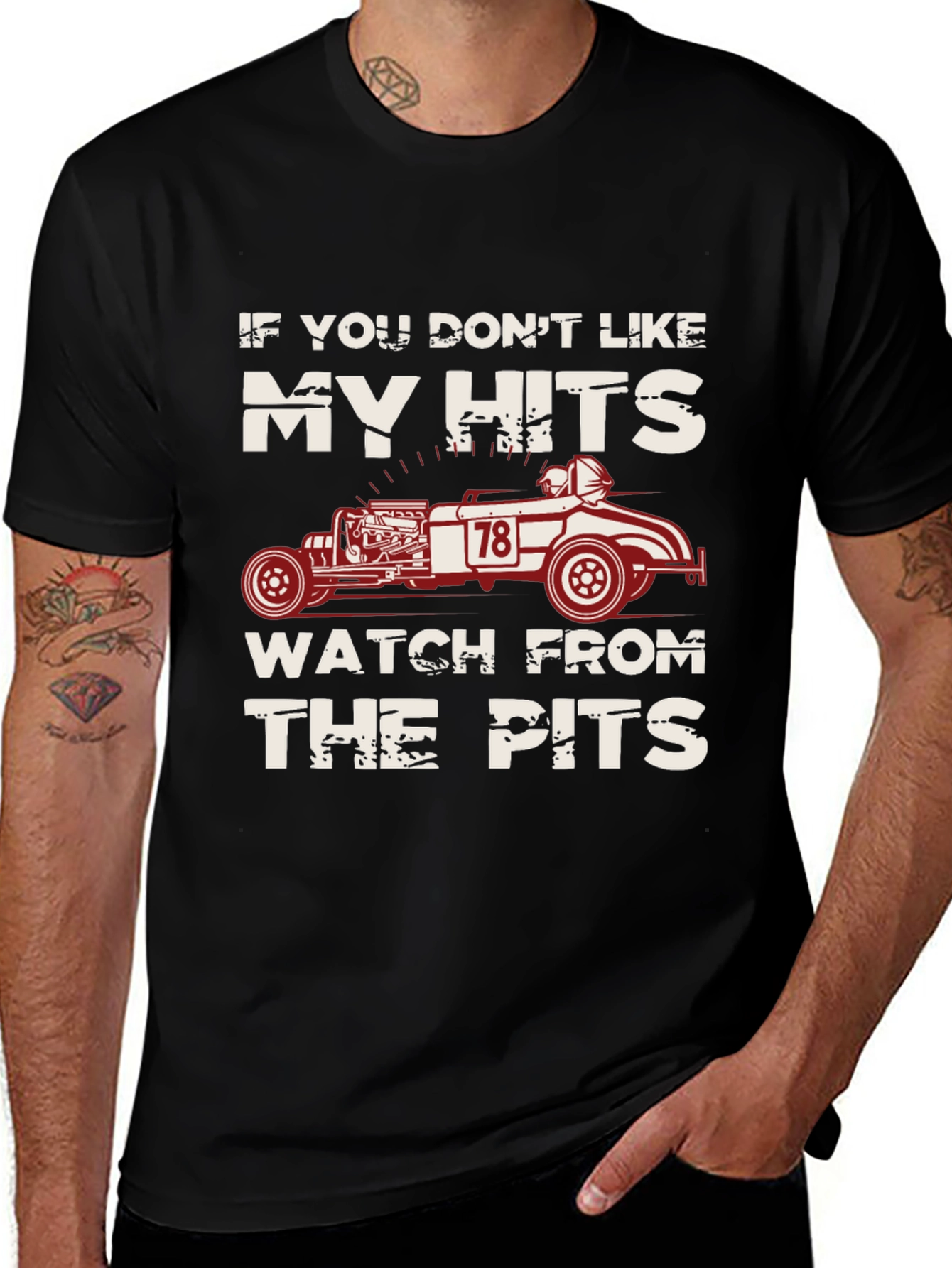 Variant 17 of My Hits Racing T-Shirt