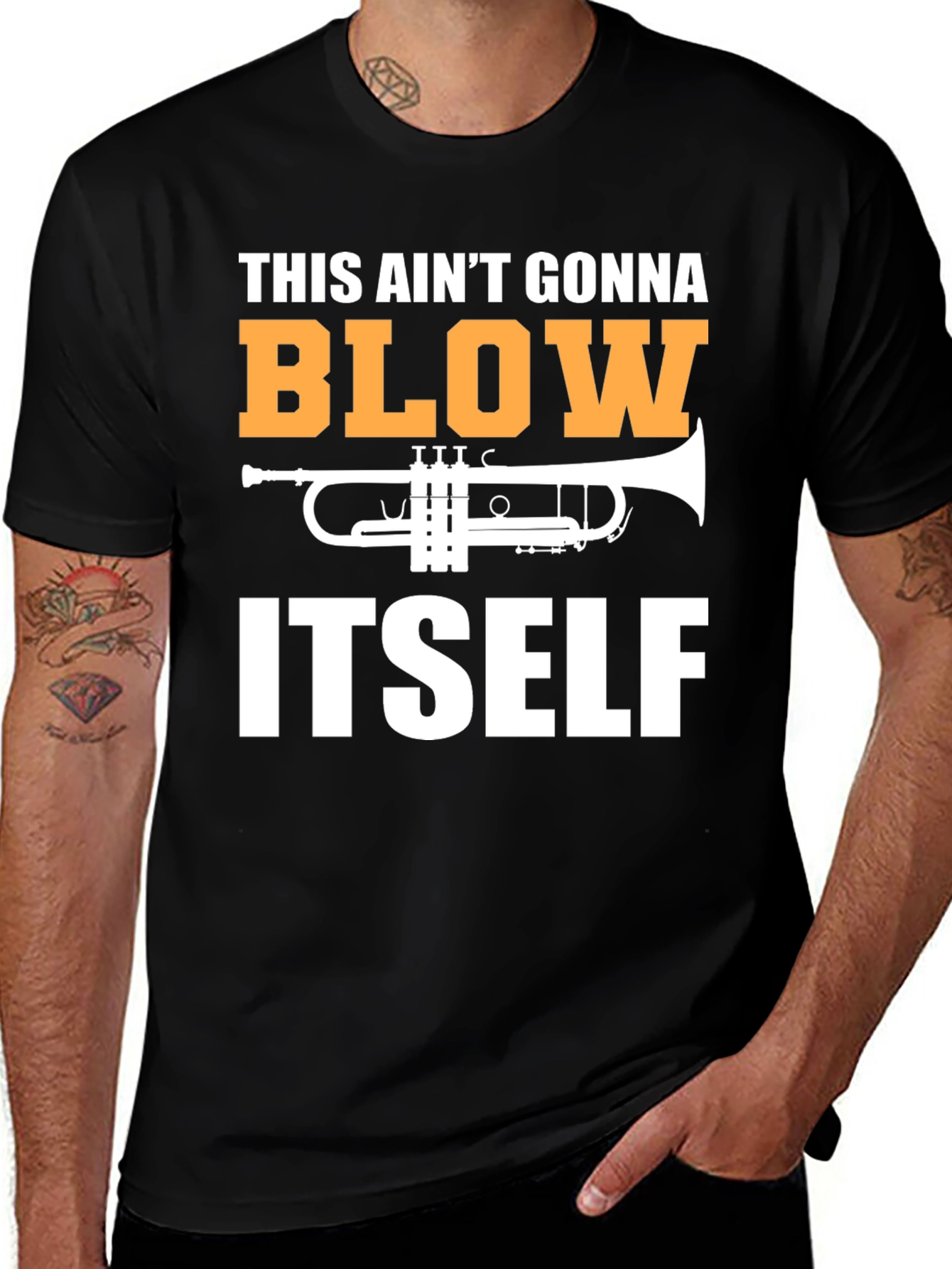 Variant 11 of This Ain't Gonna Blow Itself T-Shirt - Musician Tee