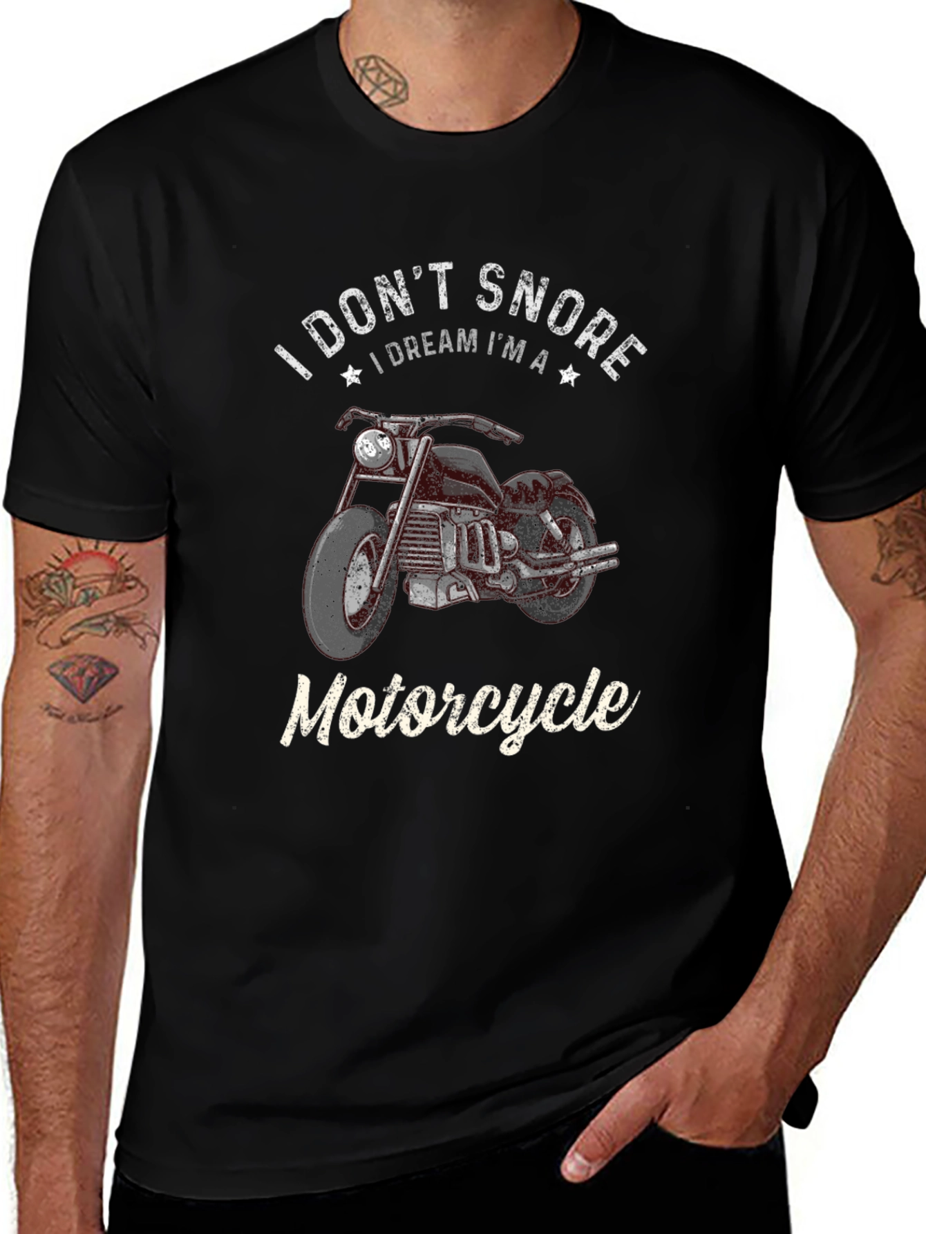 Funny Motorcycle Dream T-Shirt