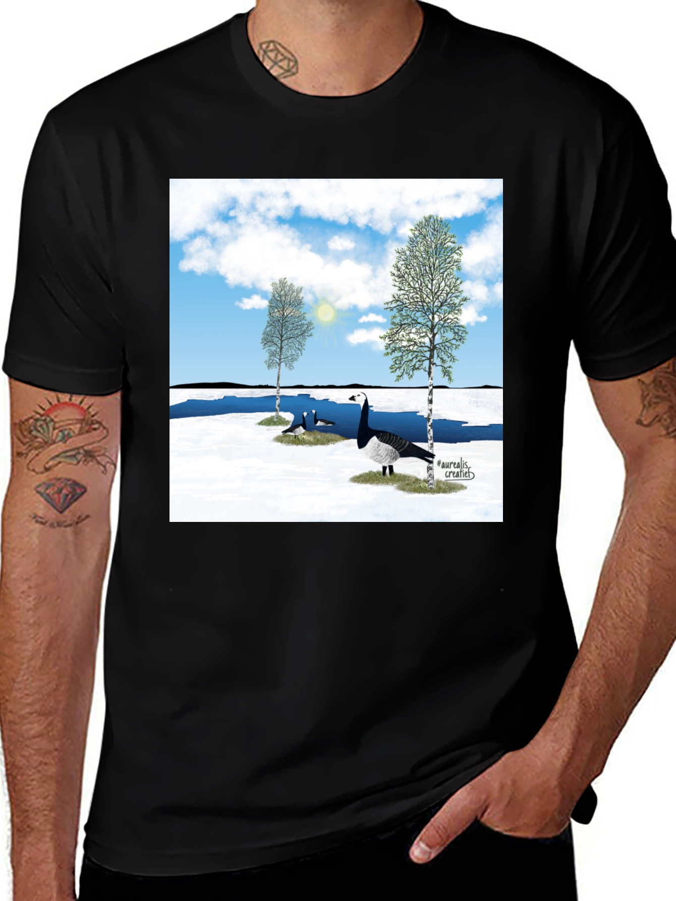 Nature Goose T-Shirt