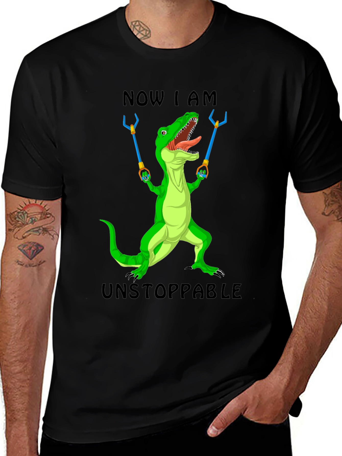 Variant 23 of Unstoppable Dino T-Shirt