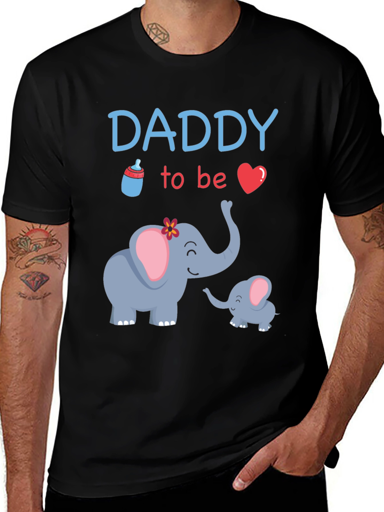 Daddy To Be Elephant T-Shirt