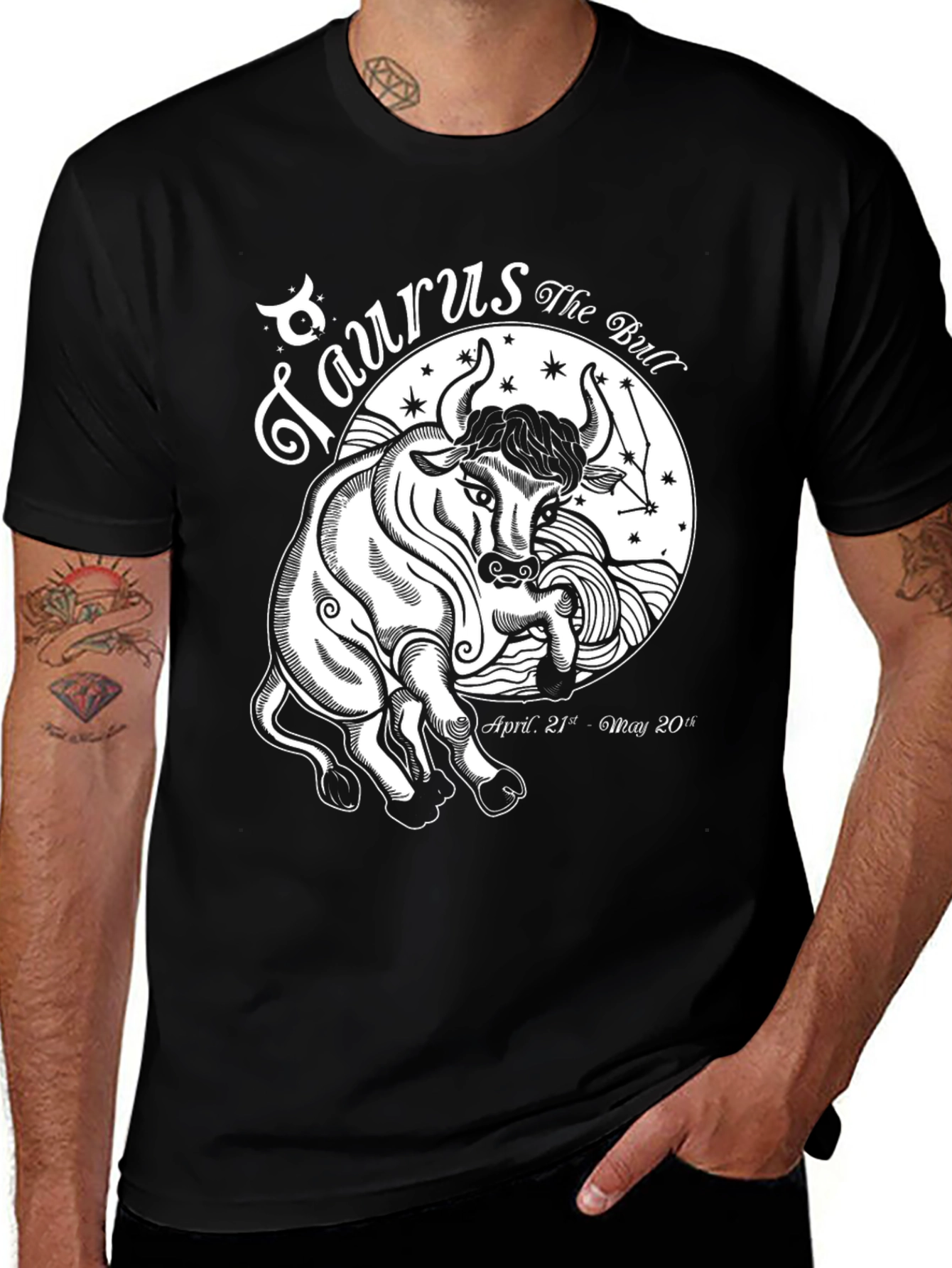 Taurus Zodiac T-Shirt - April 21st to May 20th