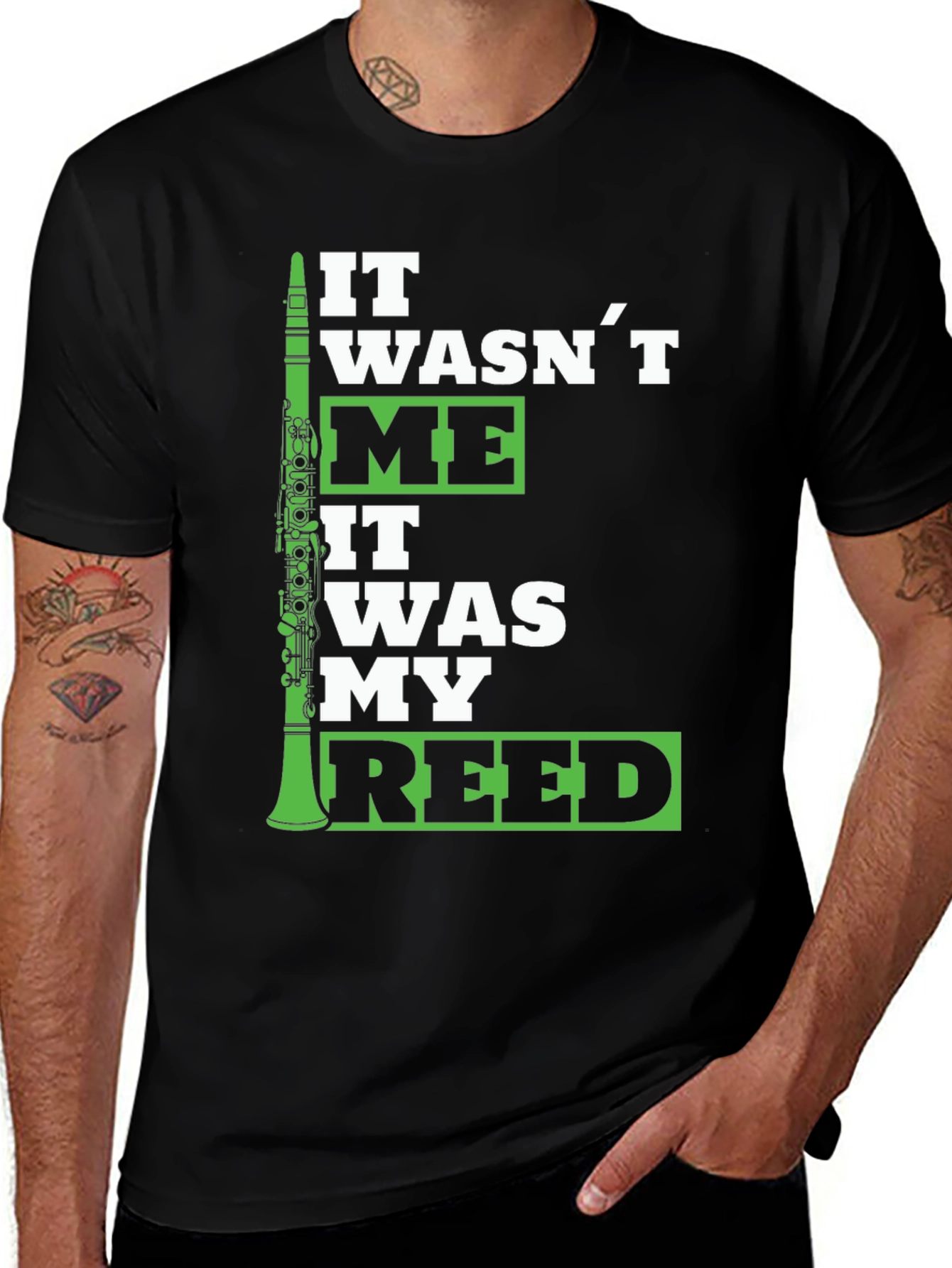 Variant 12 of It Wasn't Me, It Was My Reed T-Shirt