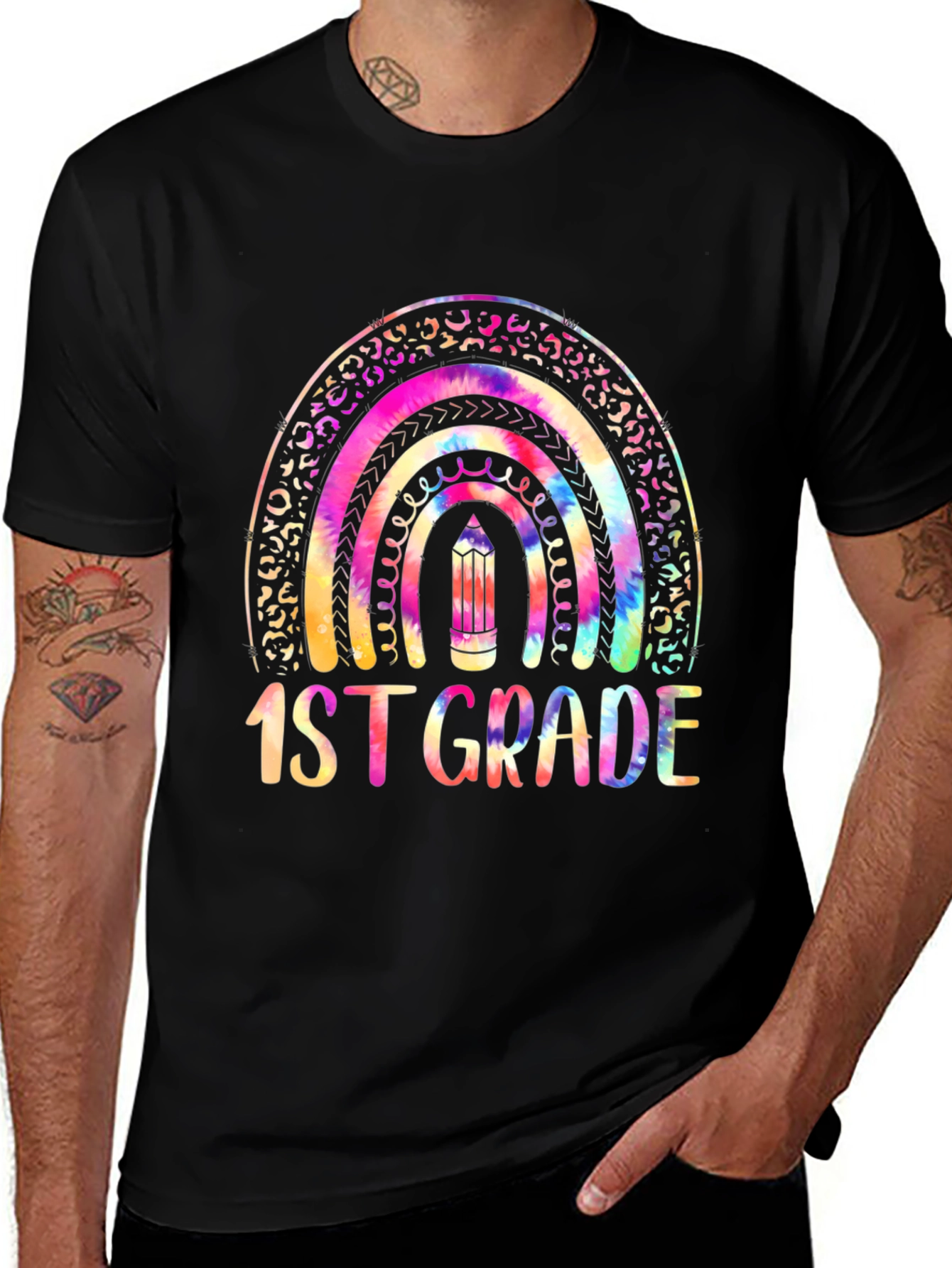 1st Grade Rainbow T-Shirt