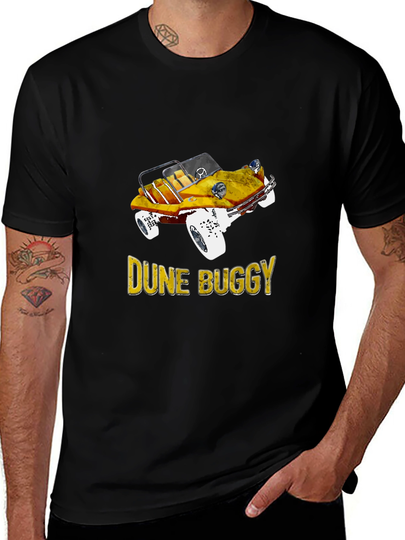 Dune Buggy Graphic Tee - Retro Car T-Shirt