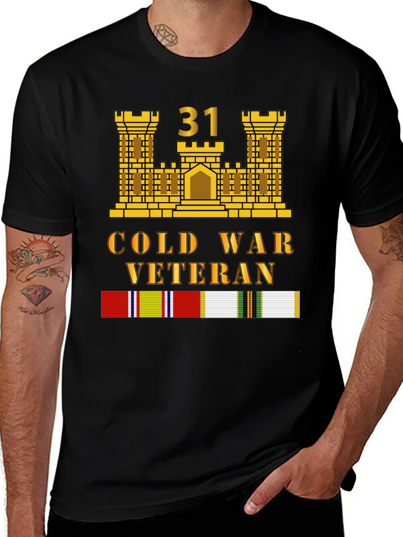 Cold War Veteran T-Shirt - Patriotic Graphic Tee