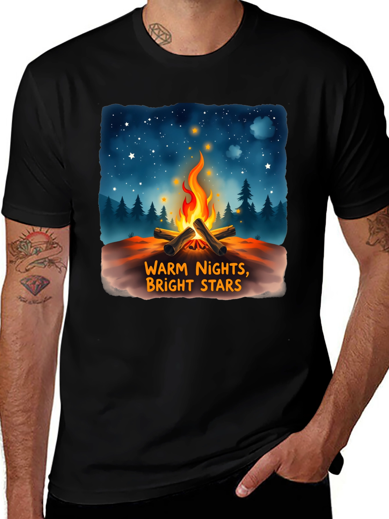 Campfire Nights Graphic Tee