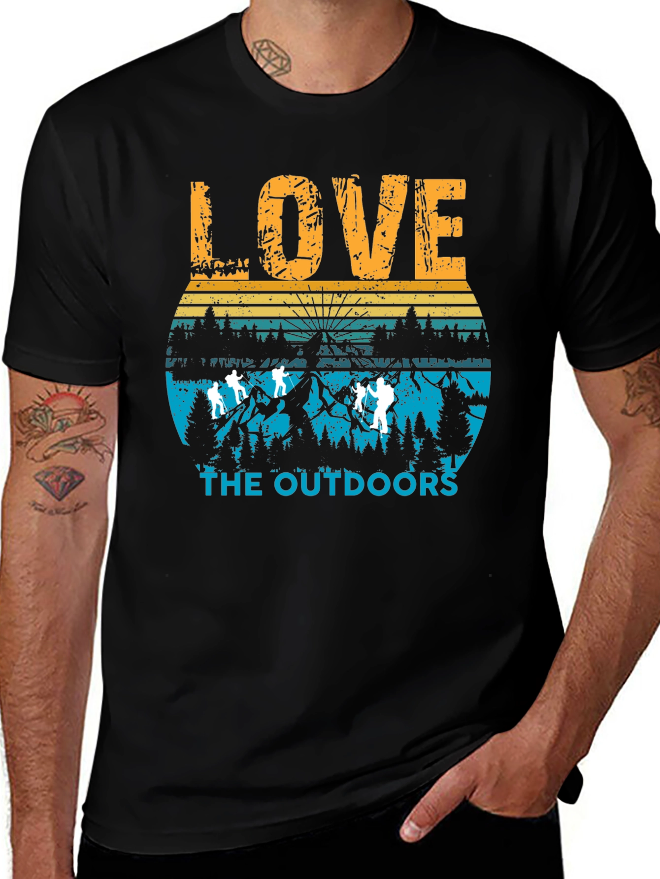 Variant 24 of Love The Outdoors Graphic T-Shirt