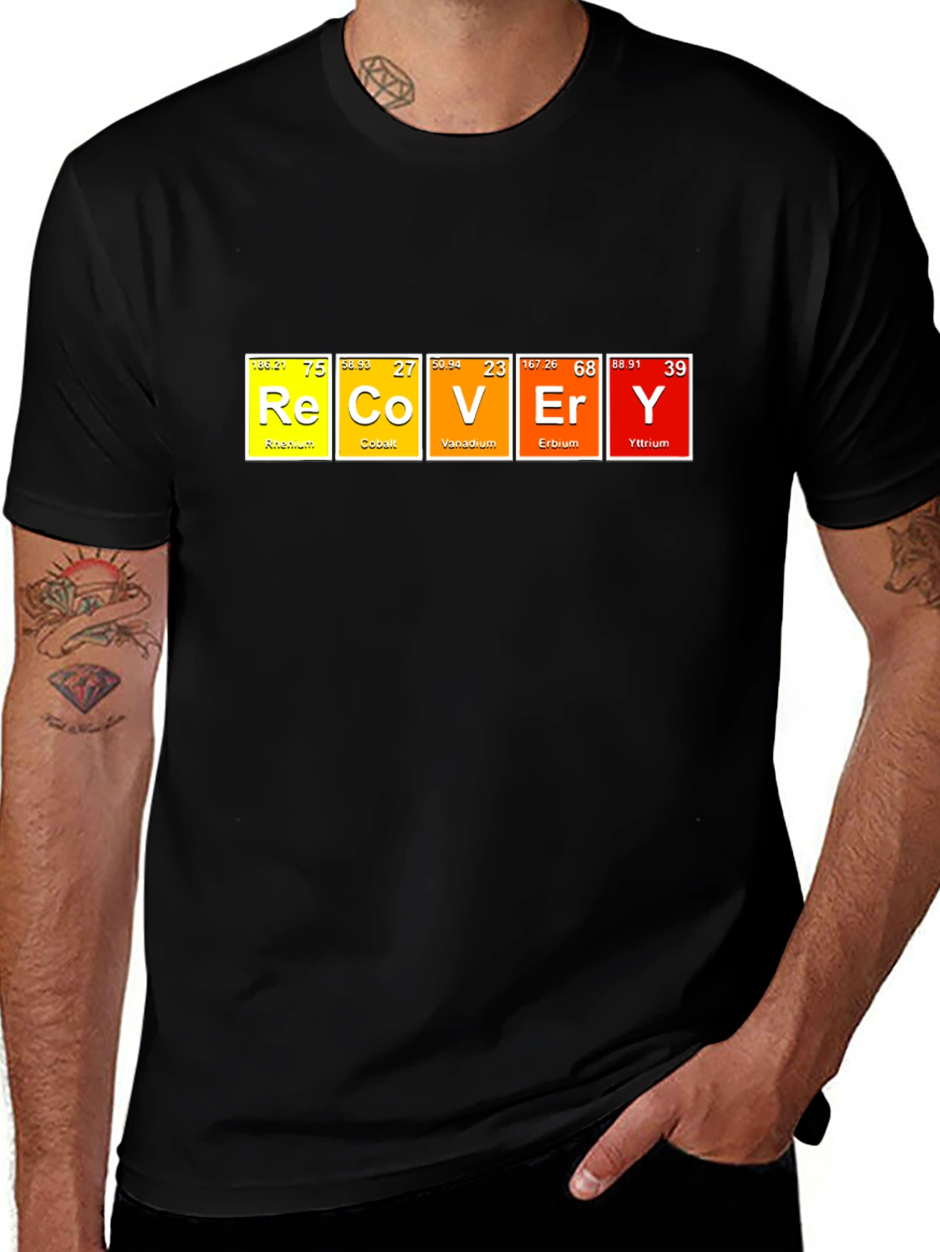 Recovery Periodic Table T-Shirt