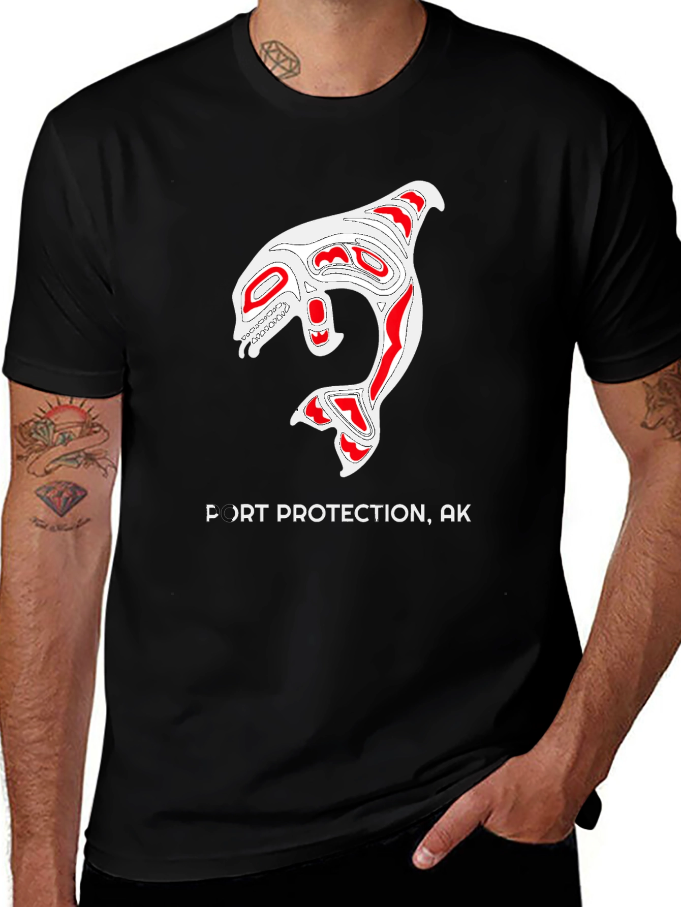 Port Protection, AK Orca T-Shirt