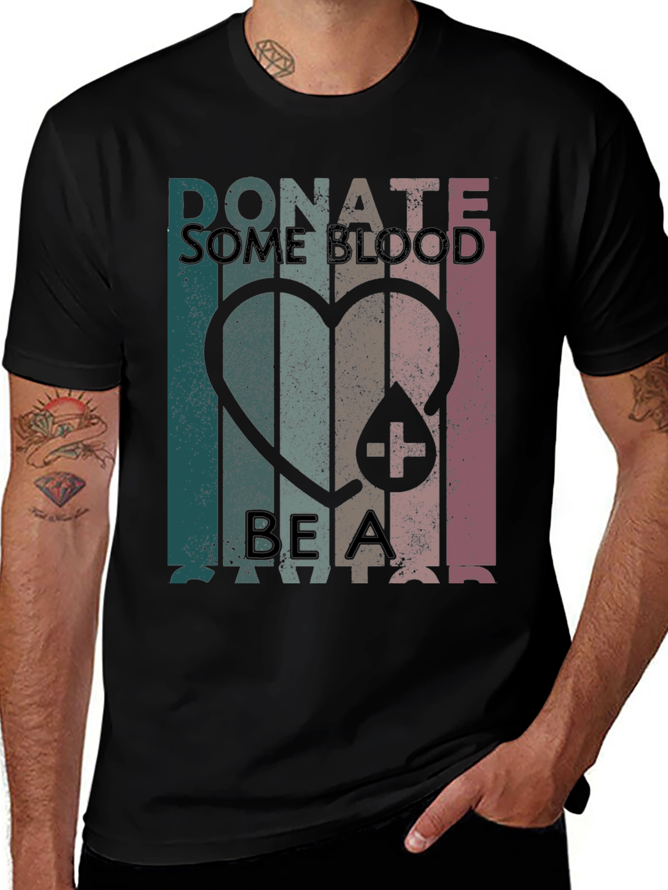 Donate Blood, Be a Savior Graphic Tee