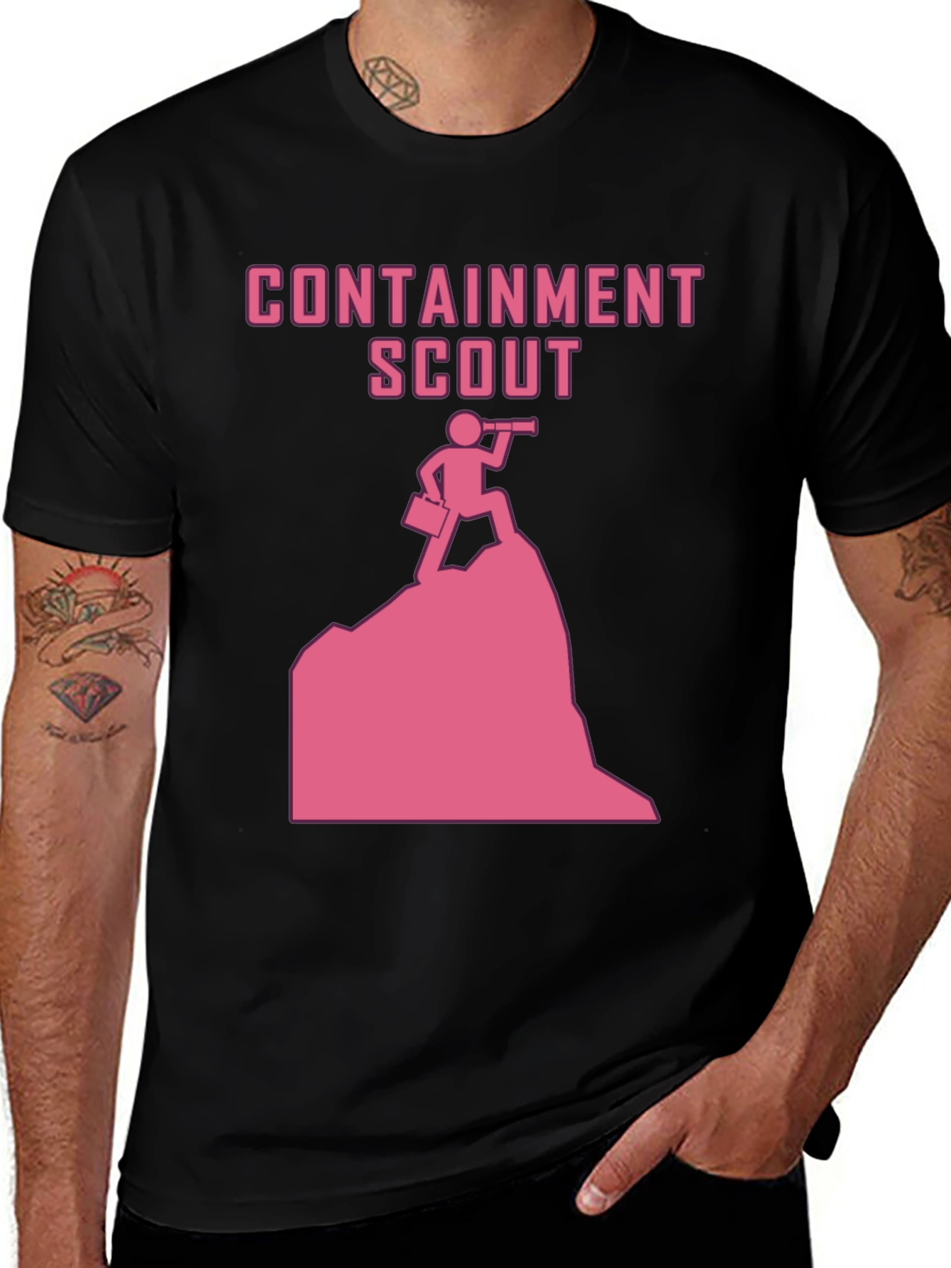 Variant 23 of Containment Scout Graphic T-Shirt