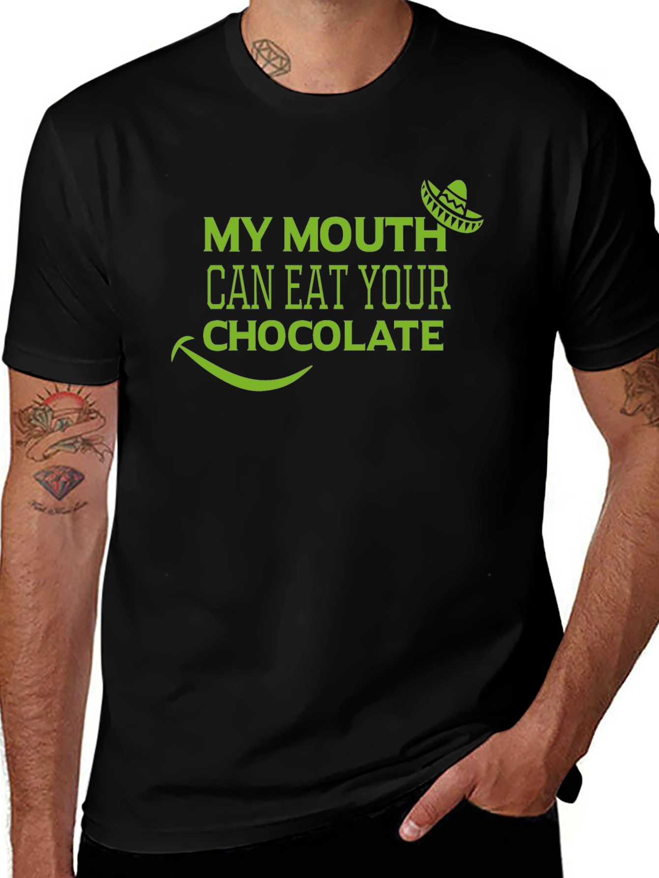 Variant 26 of My Mouth Can Eat Your Chocolate T-Shirt