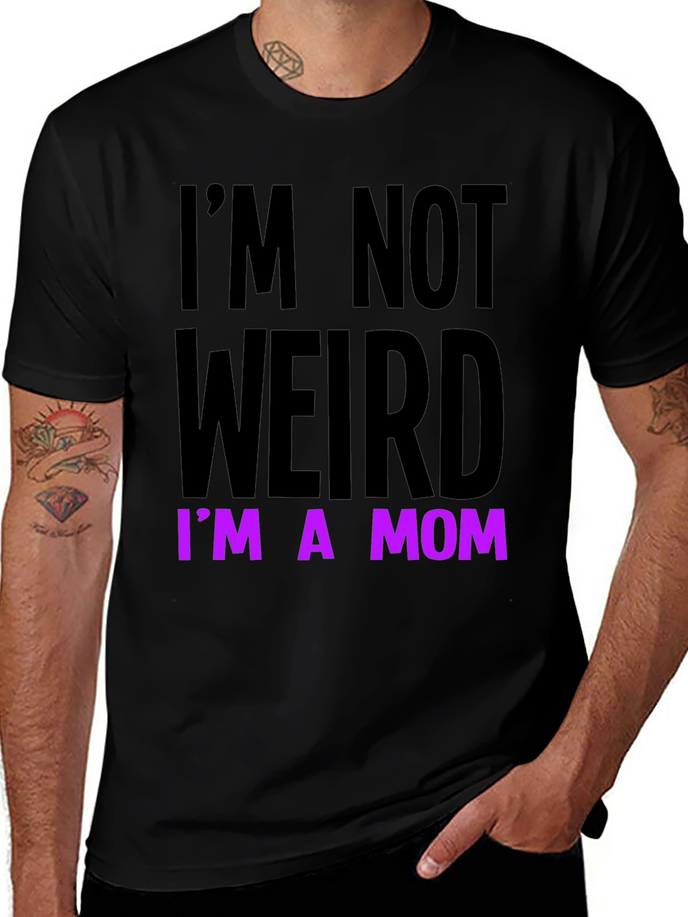 Variant 24 of I'm Not Weird I'm a Mom Funny T-Shirt