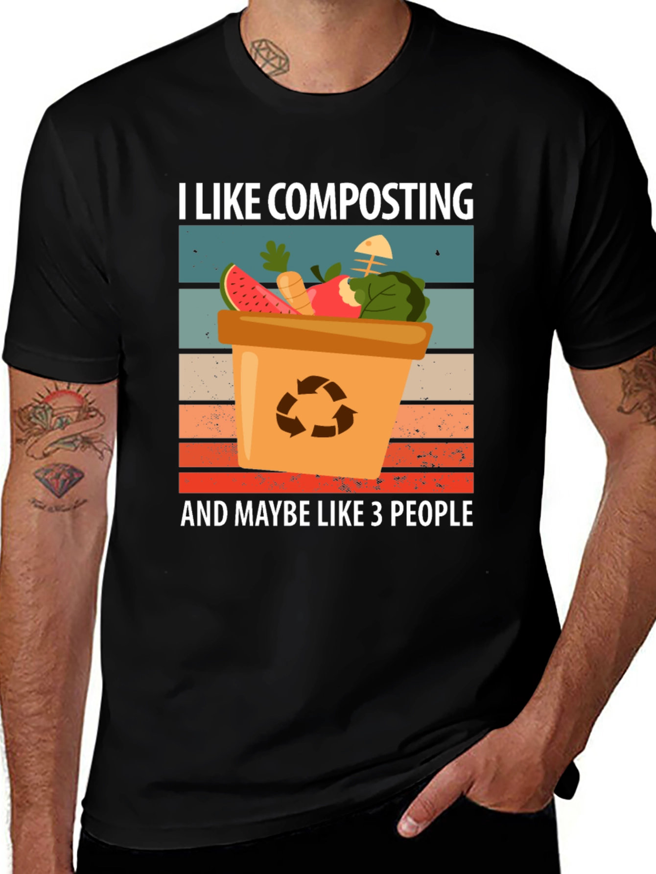 Variant 15 of I Like Composting T-Shirt, Funny Composting Tee