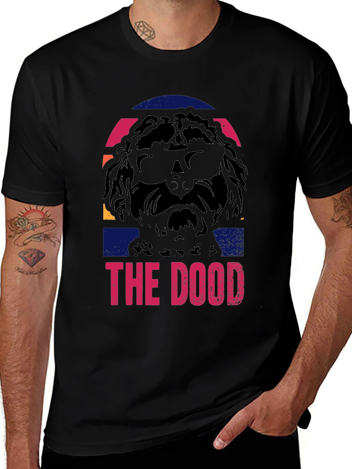 Variant 5 of The Dood Dog T-Shirt, Retro Pet Tee