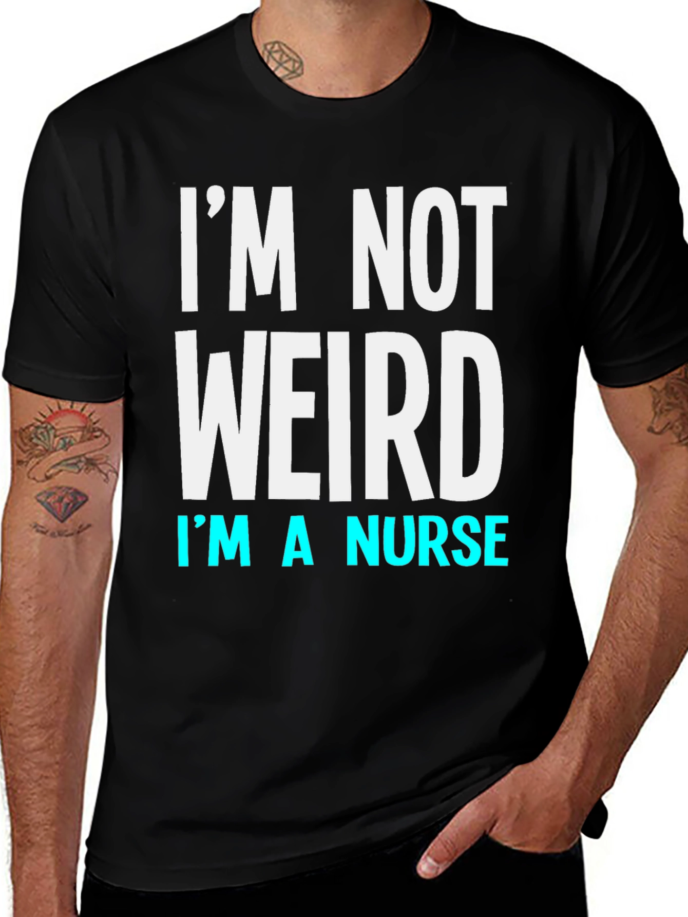 Variant 11 of I'm Not Weird I'm a Nurse T-Shirt