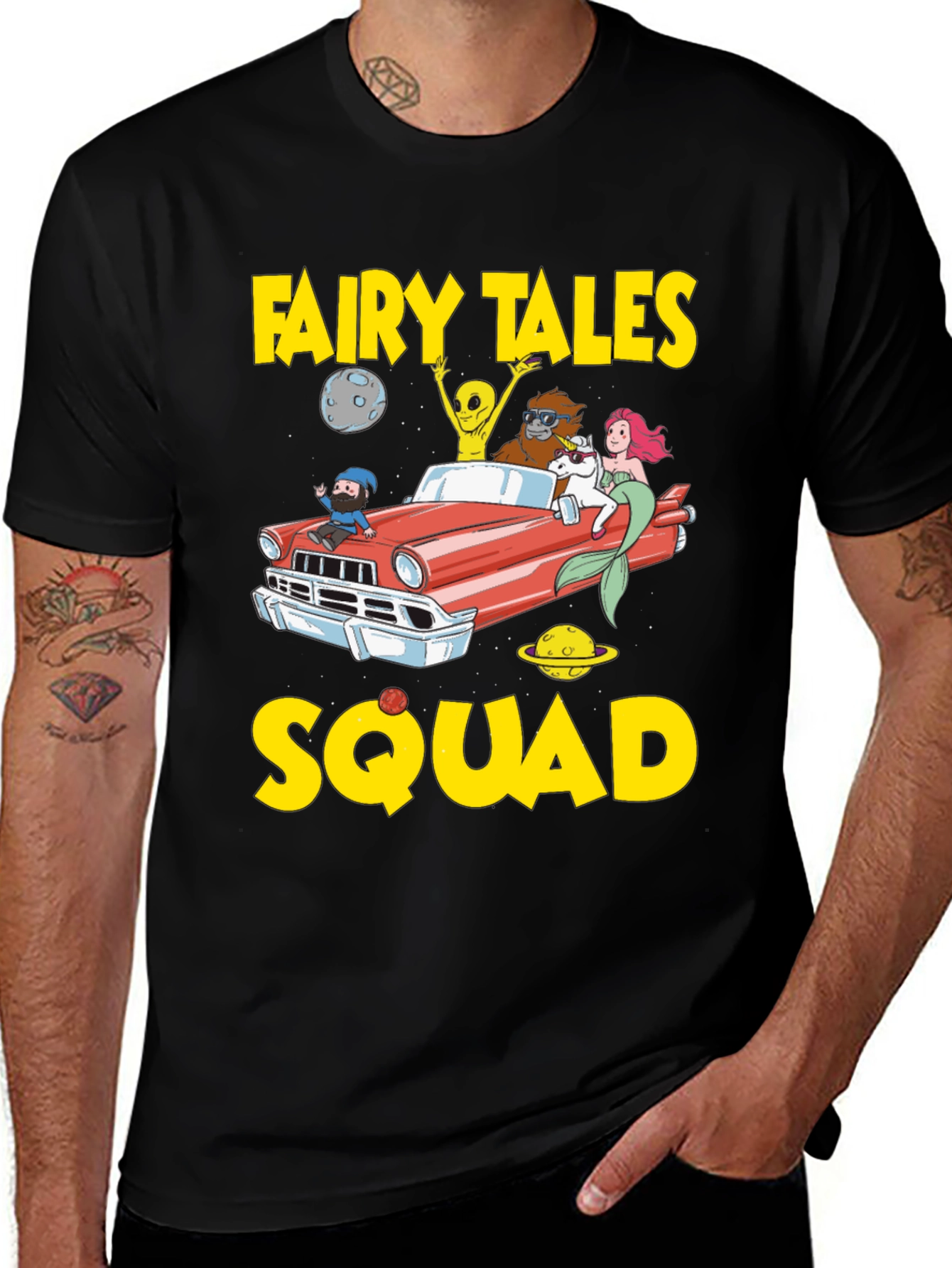 Variant 2 of Fairy Tales Squad Graphic T-Shirt