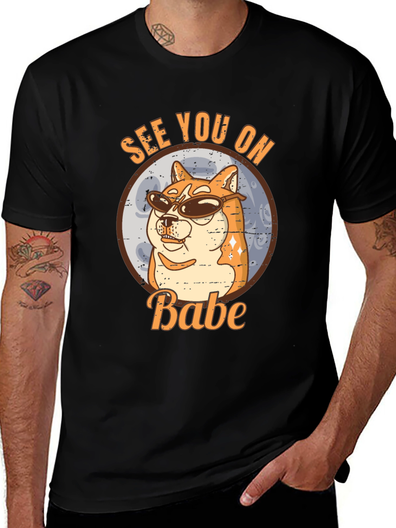 Variant 15 of Cool Doge Graphic Tee