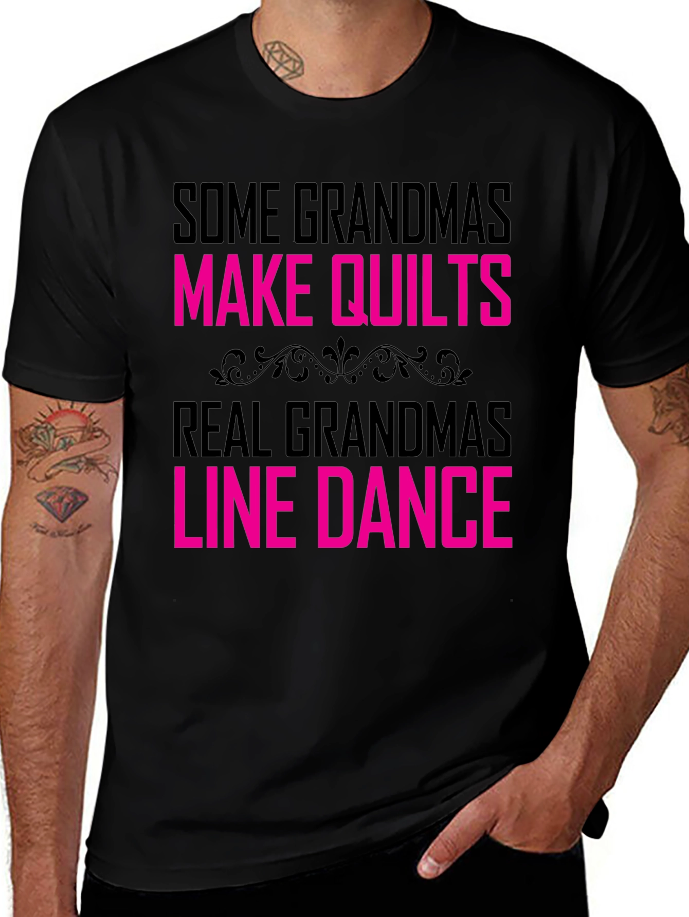 Variant 16 of Funny Grandma Line Dance T-Shirt