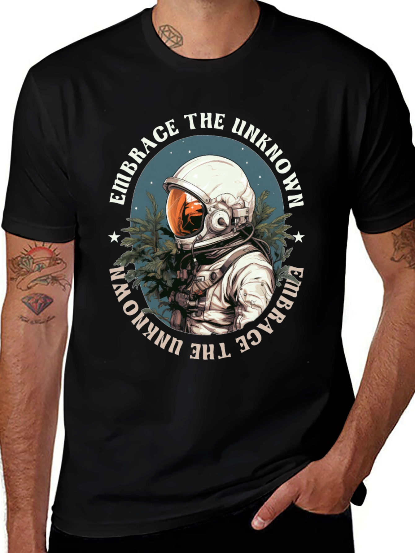 Embrace the Unknown Astronaut T-Shirt