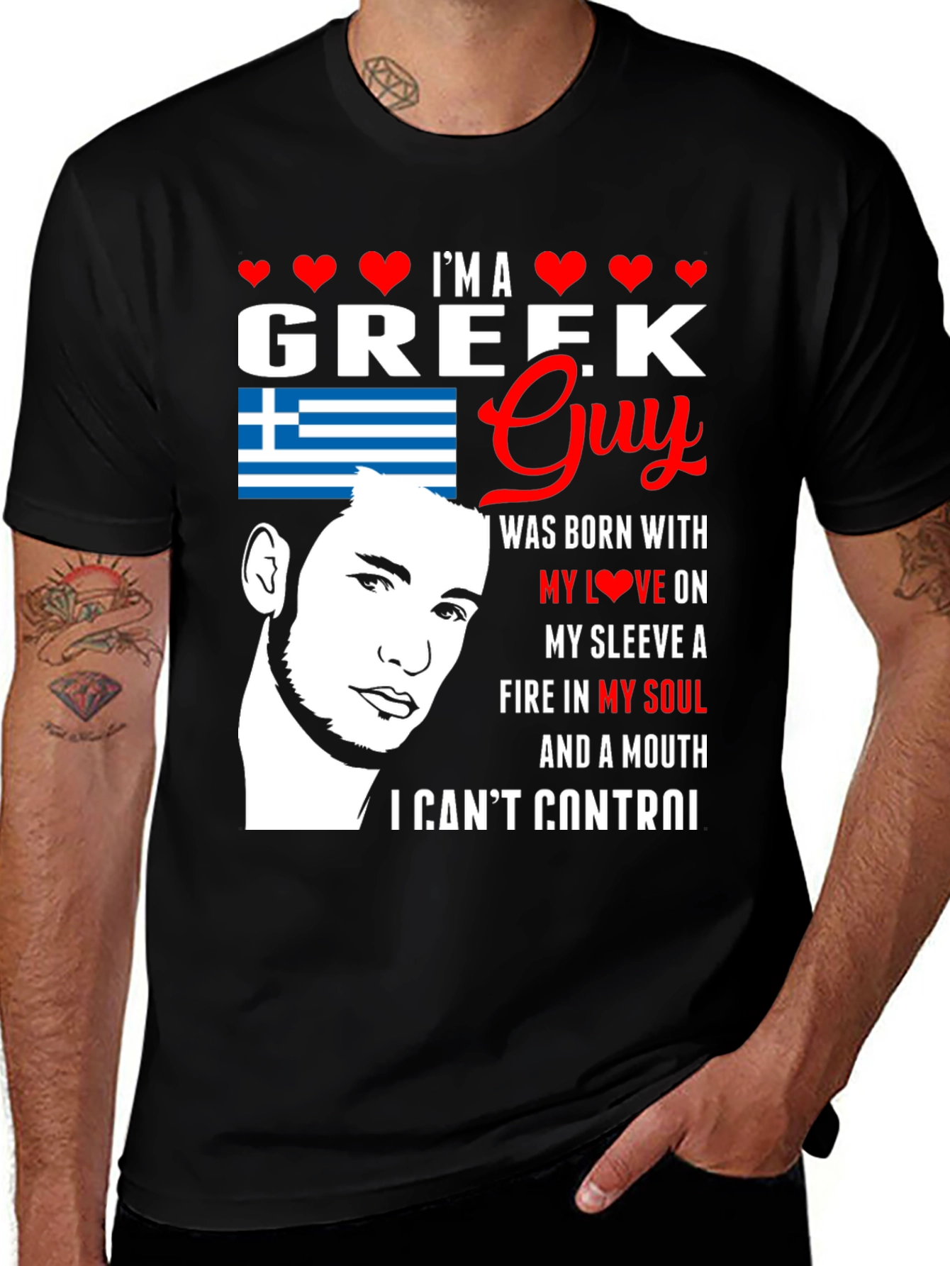 I'm A Greek Guy T-Shirt