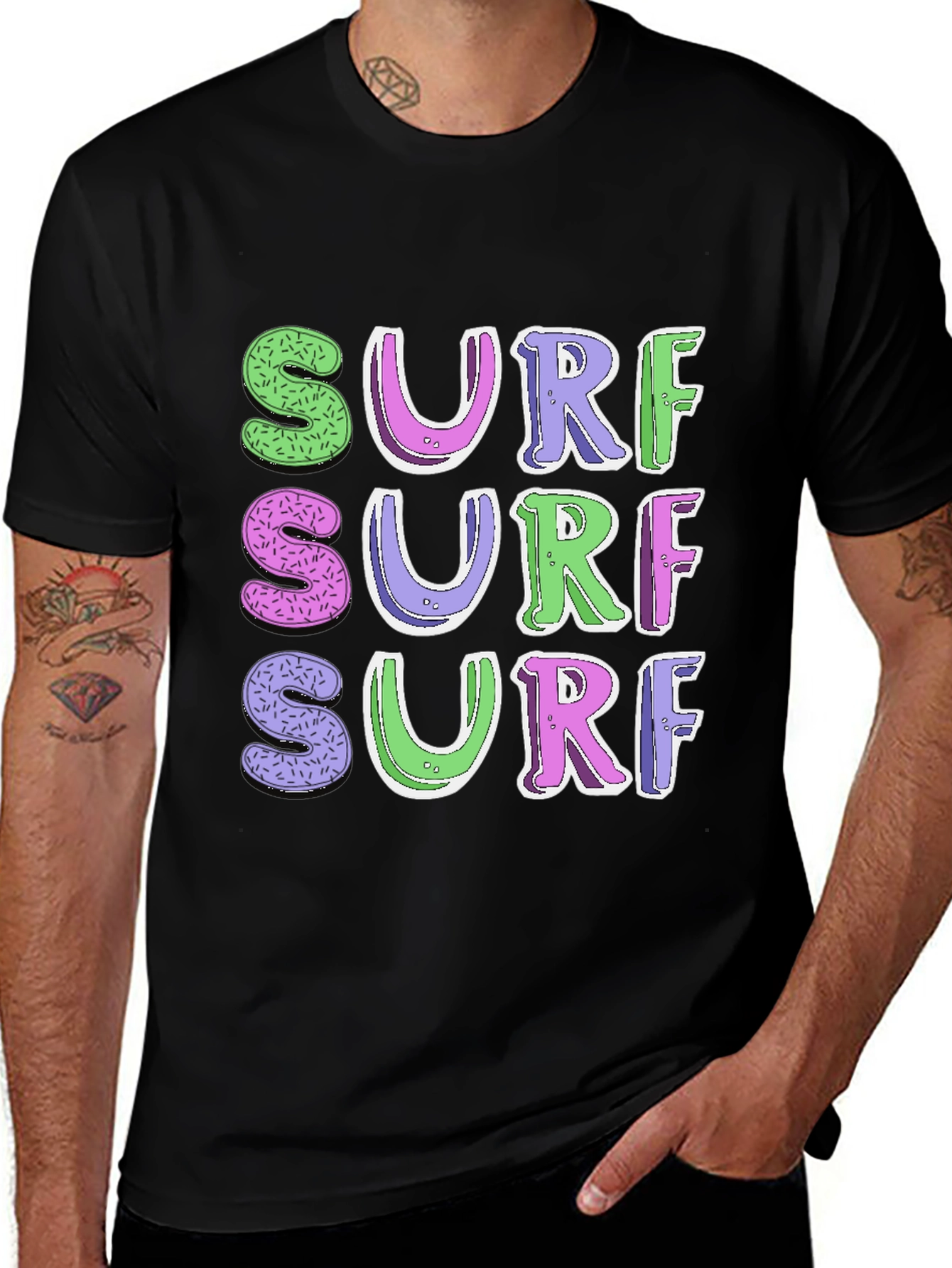 Variant 15 of Surf Graphic Tee | Cool & Comfy Unisex T-Shirt