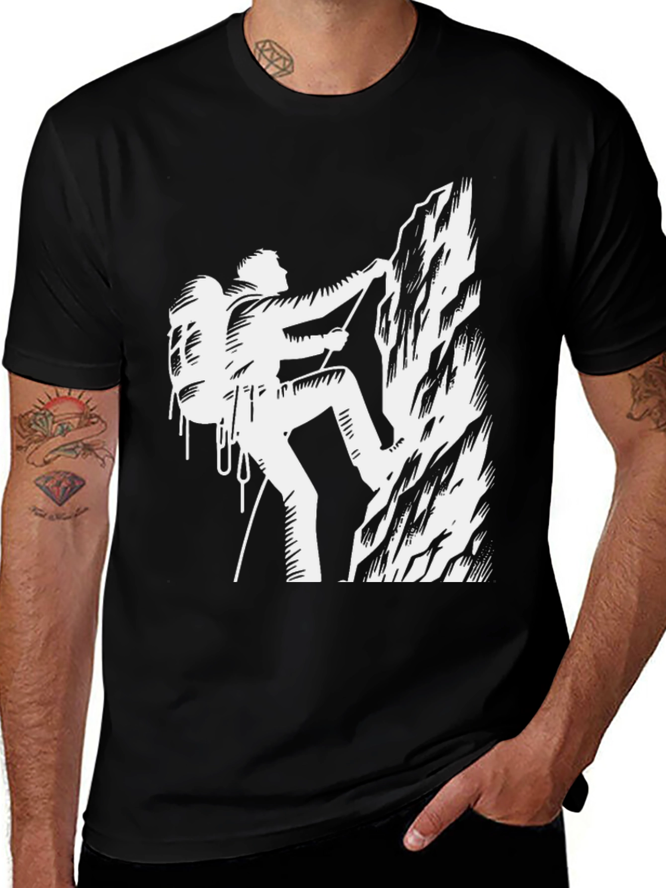 Variant 29 of Climber Graphic Tee - Adventure Ready