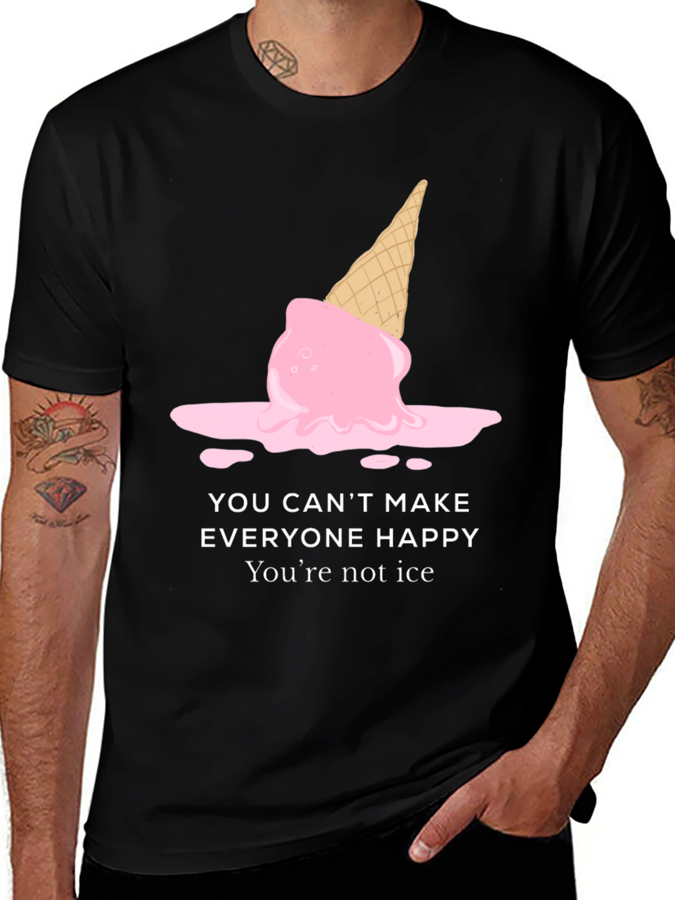 Variant 18 of Ice Cream Humor Graphic T-Shirt