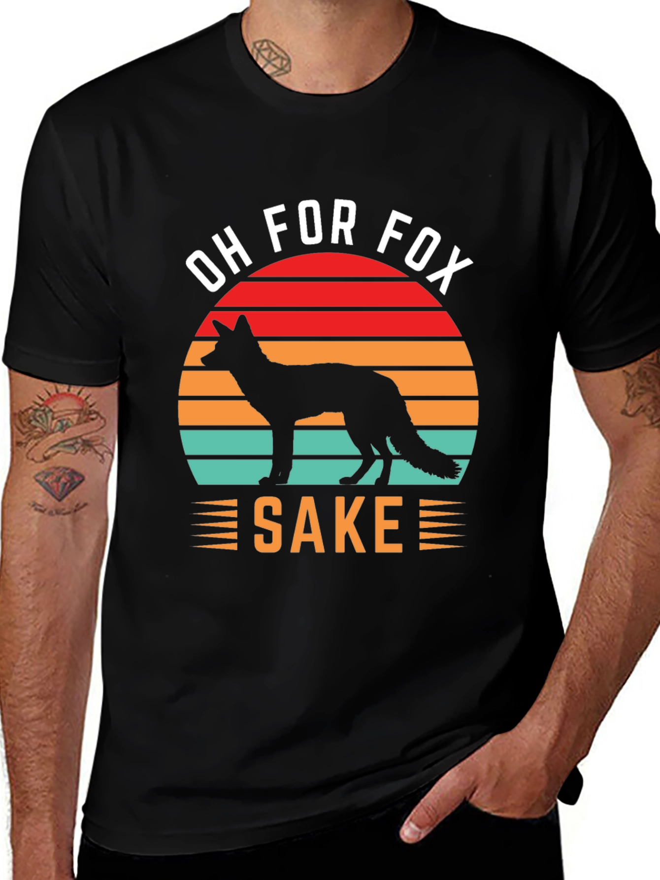 Variant 21 of Oh For Fox Sake T-Shirt, Novelty Fox Lover Tee
