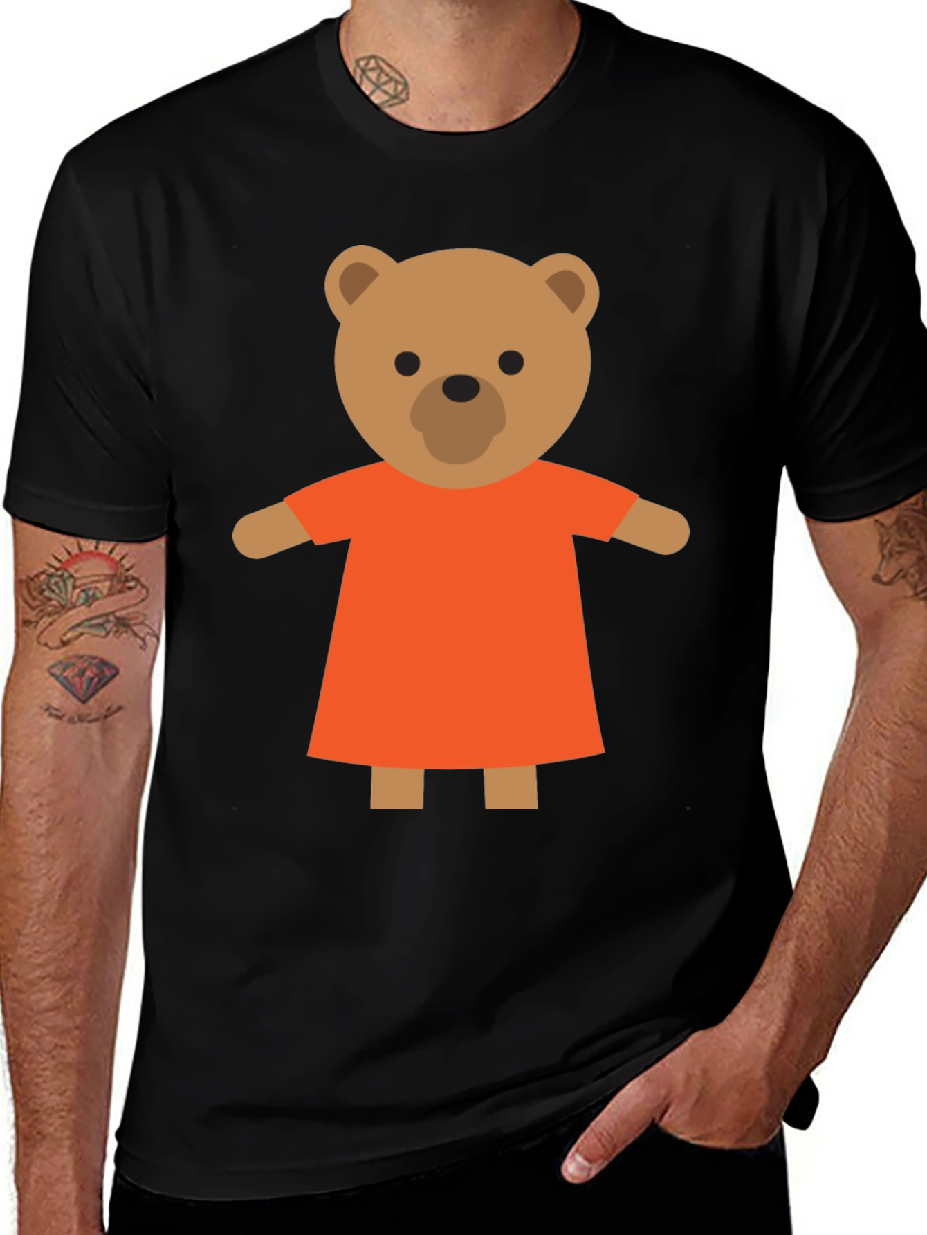 Variant 14 of Cute Cartoon Teddy Bear T-Shirt