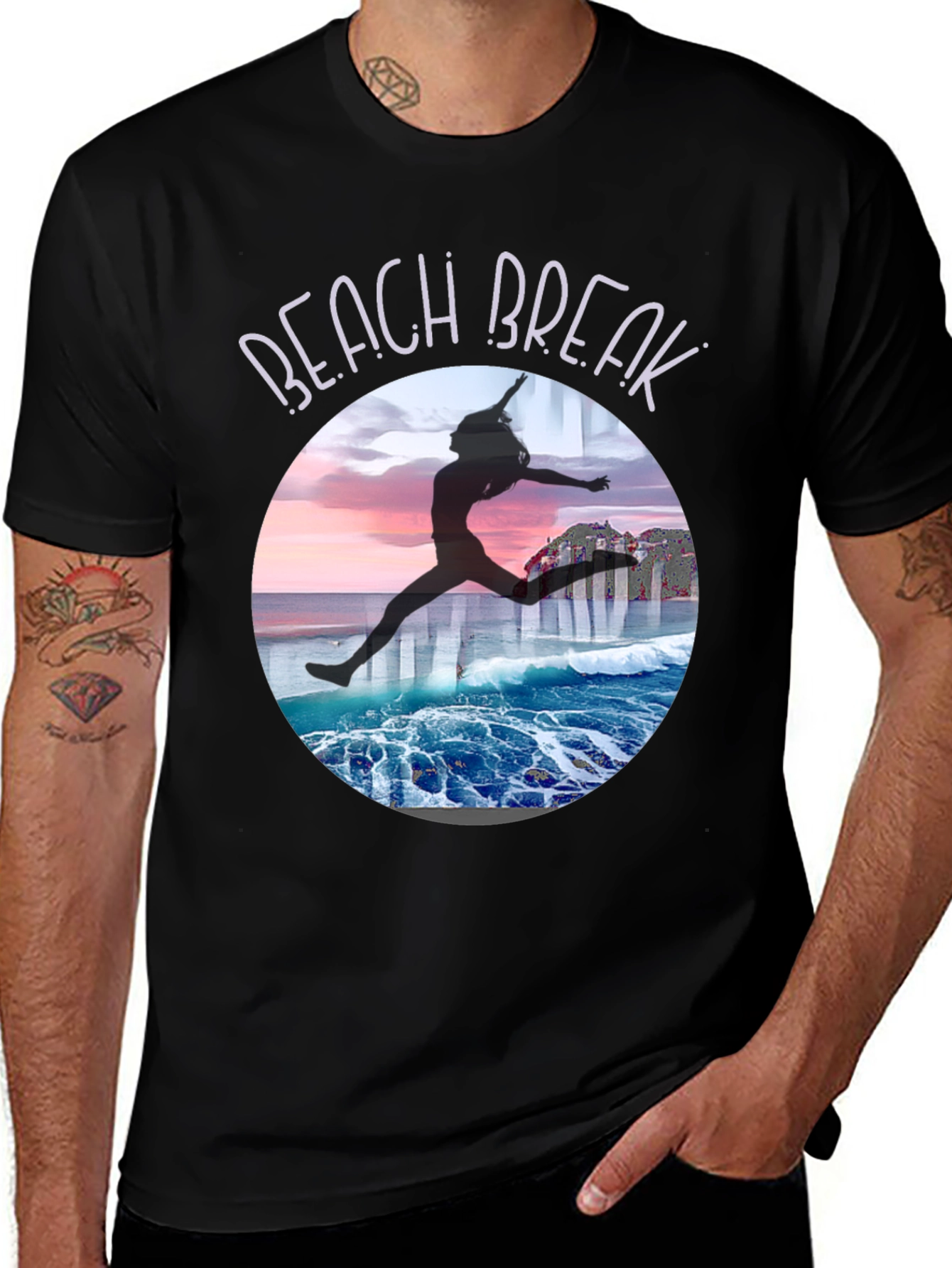 Variant 22 of Beach Break Silhouette T-Shirt