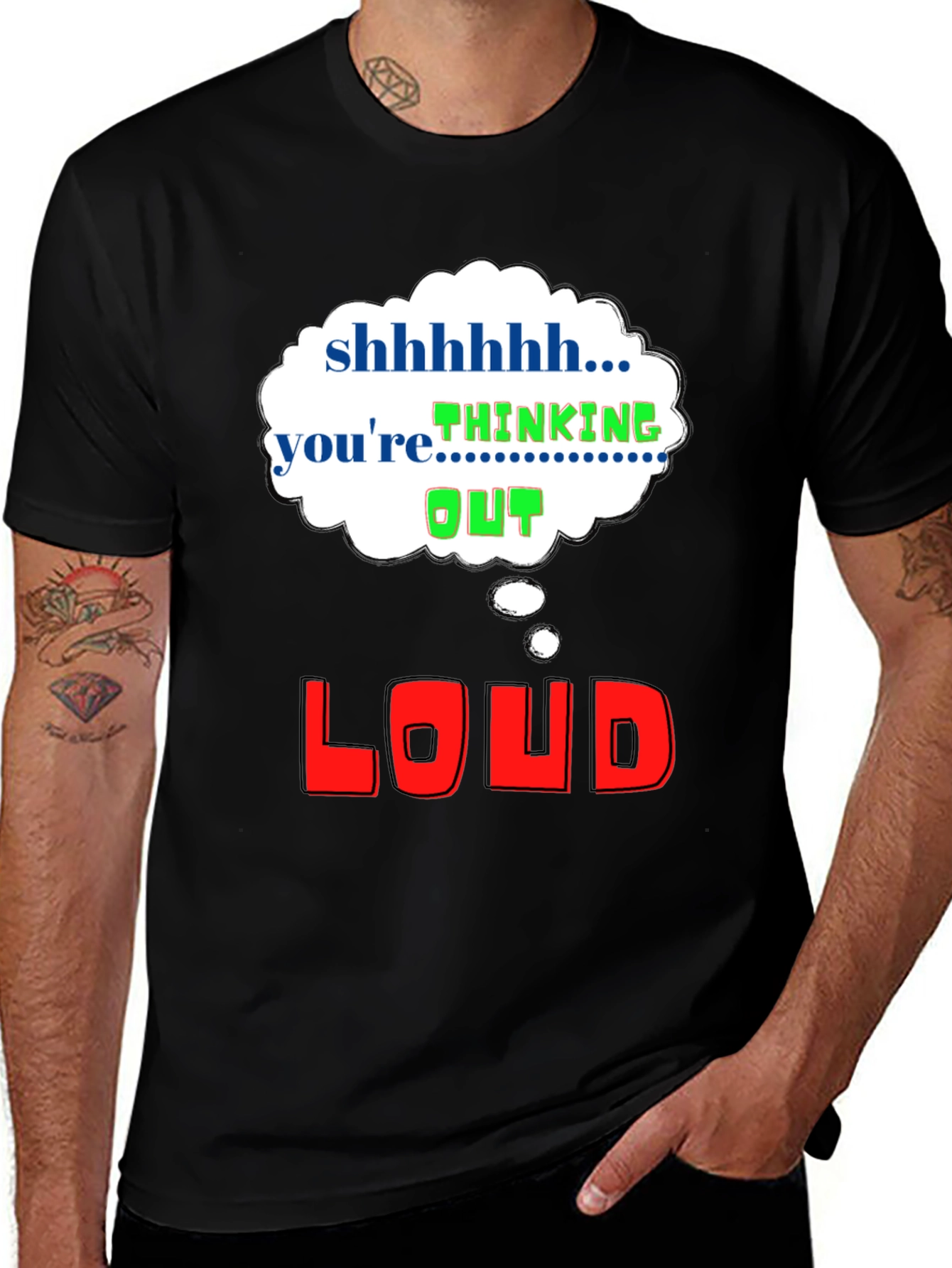 Variant 18 of Thinking Out Loud Graphic T-Shirt