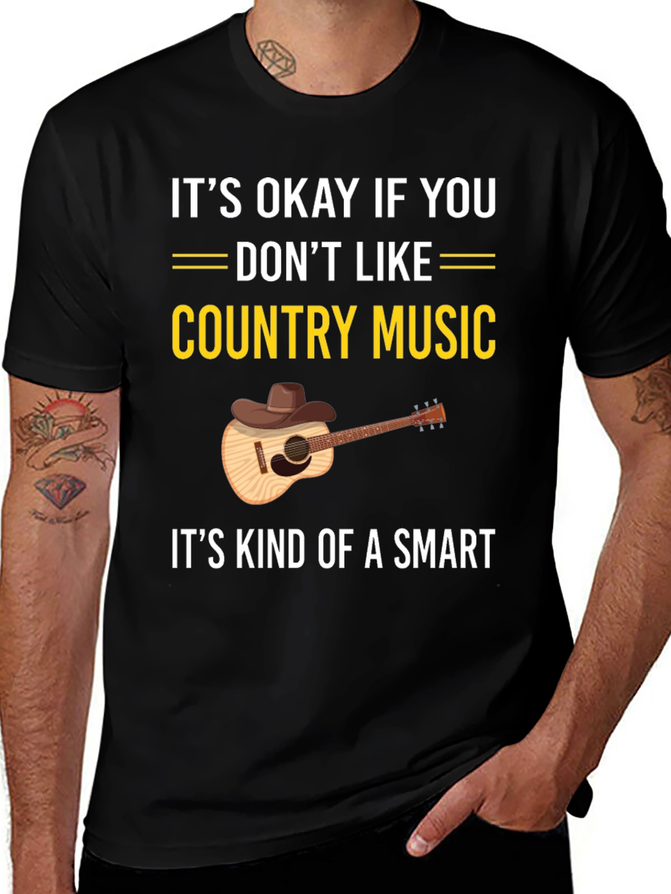 Variant 24 of Country Music T-Shirt: It's Okay If You Don't Like