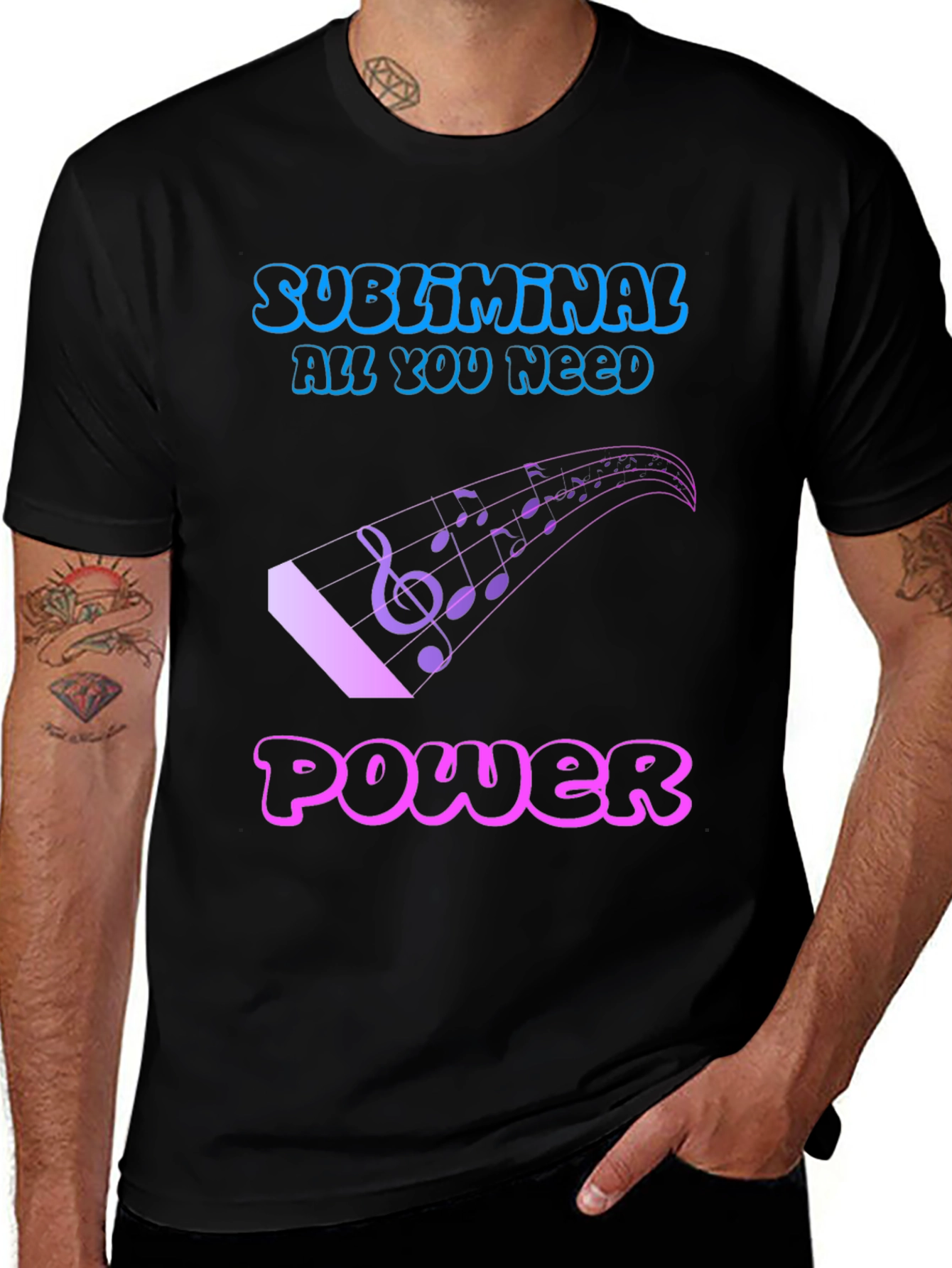Variant 6 of Subliminal Power Graphic Tee