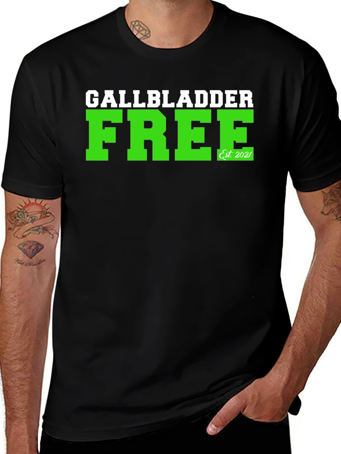 Variant 26 of Gallbladder Free Est 2021 T-Shirt