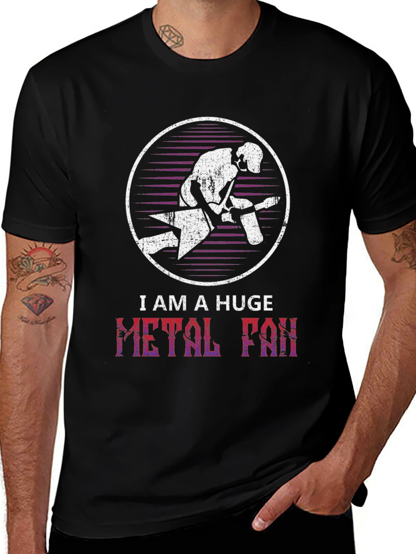 Metal Fan Graphic Tee