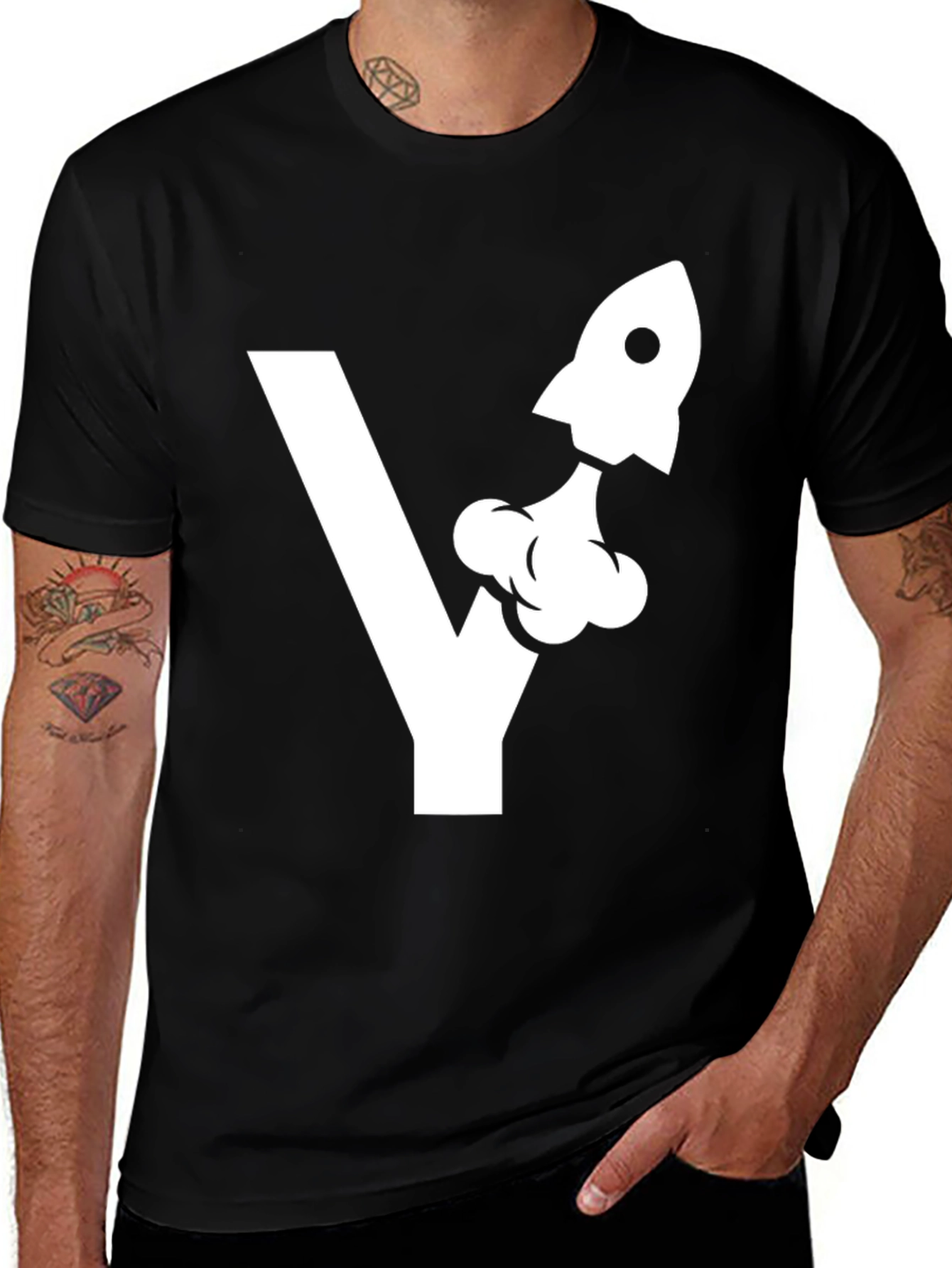 Variant 21 of Rocket Launch Graphic Tee