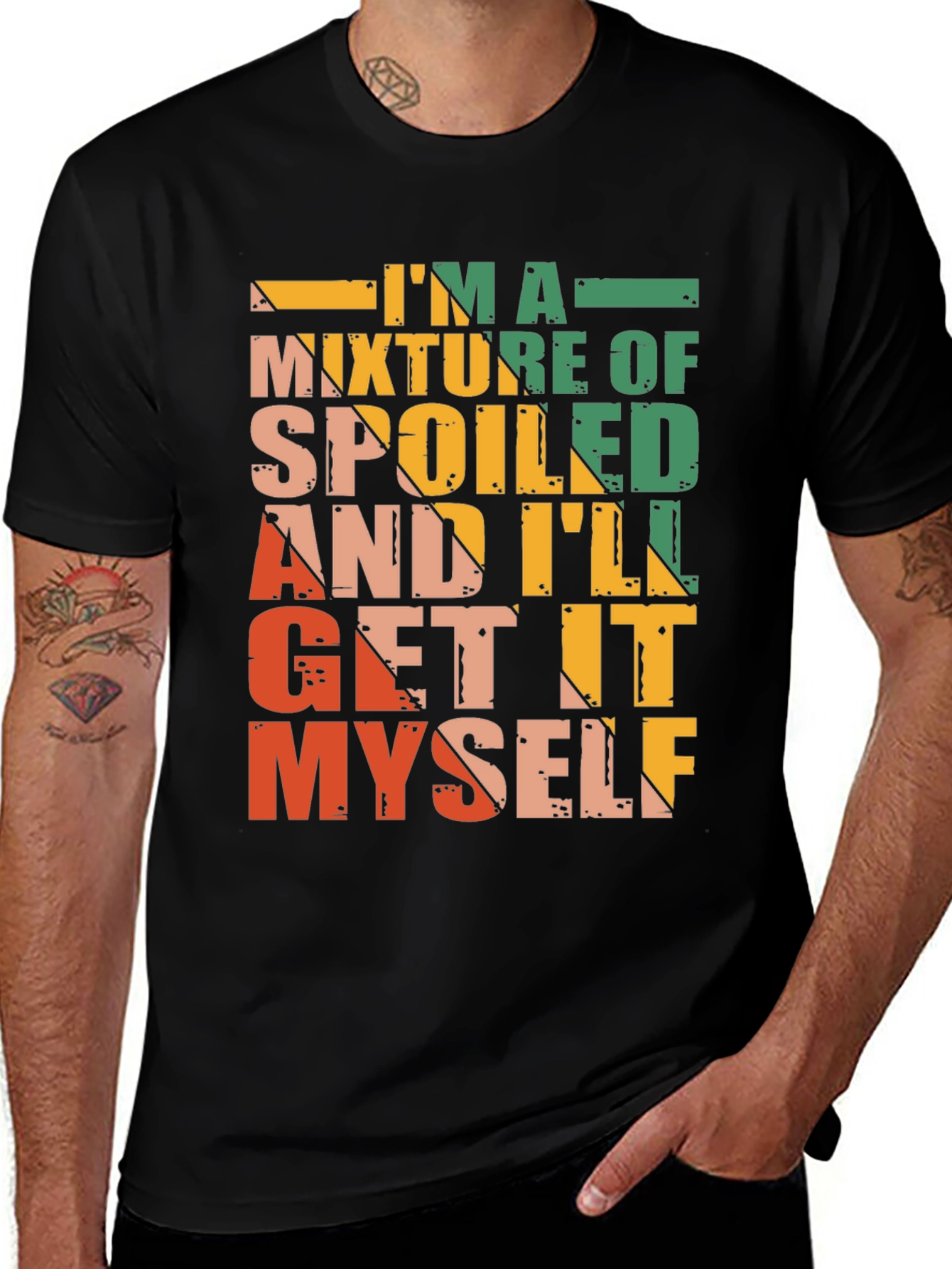 Variant 23 of Spoiled and I'll Get it Myself Graphic Tee
